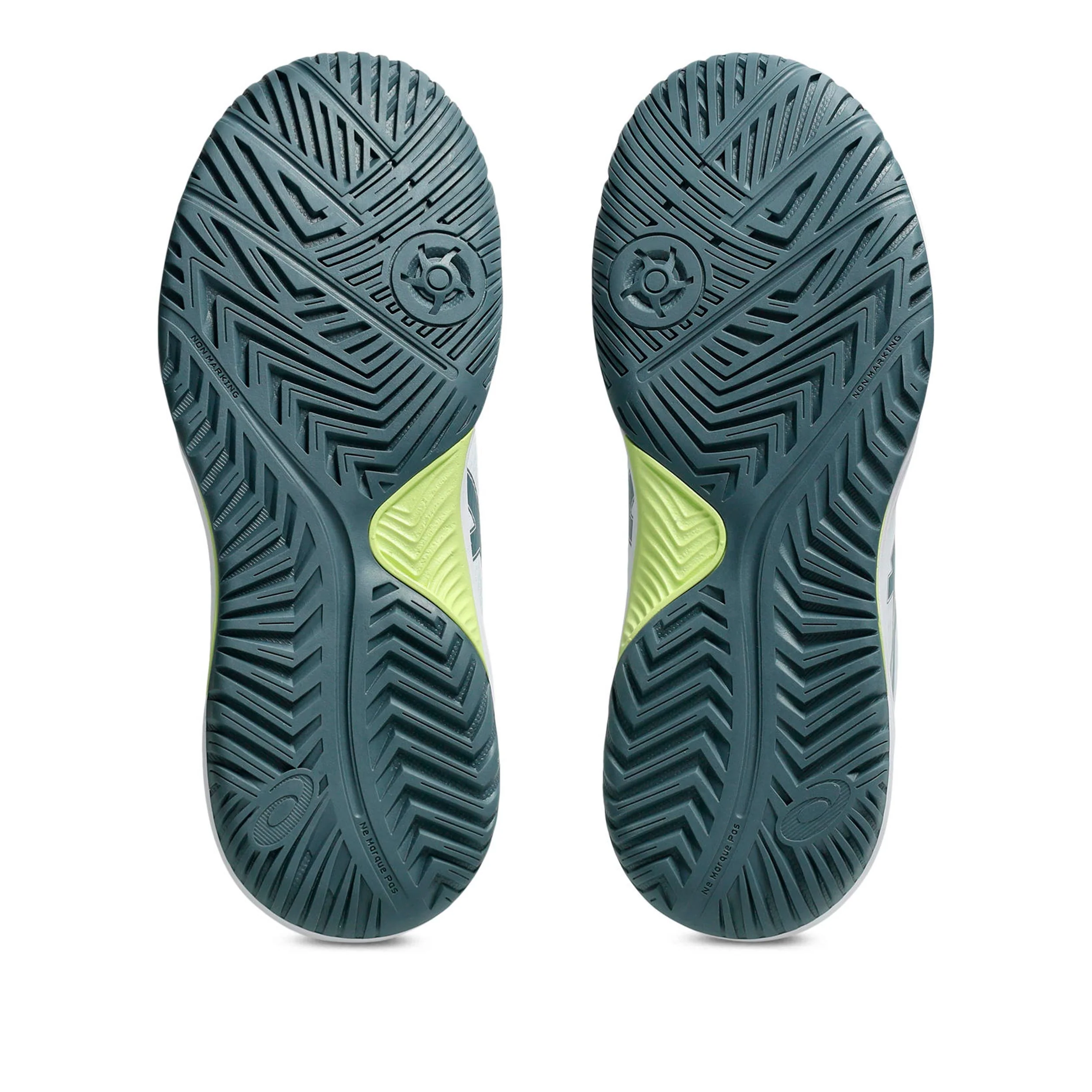 Gel-Dedicate 8 GS Allcourtschuh Kinder - weiß, grau - Image 4