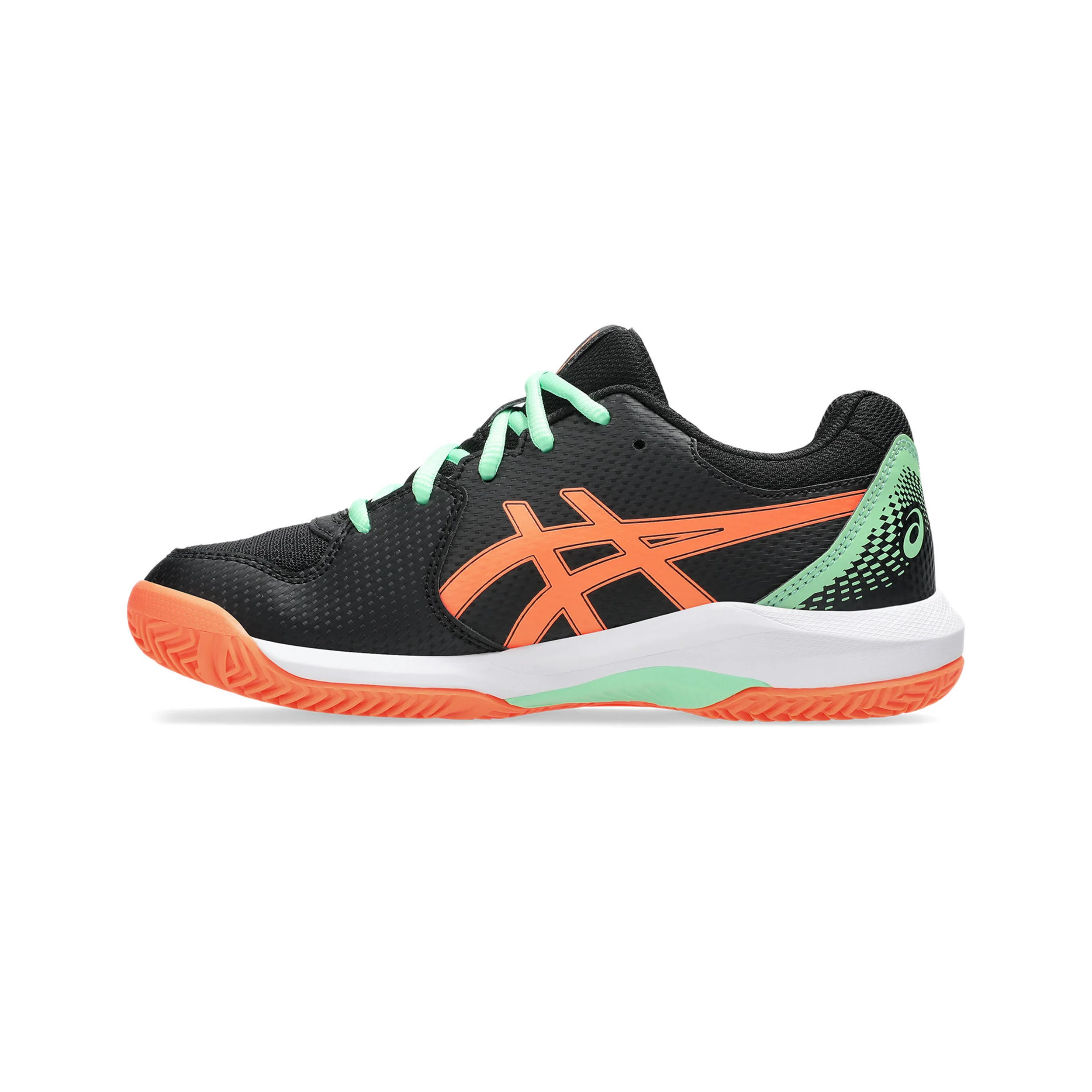 GEL-DEDICATE 8 PADEL GS Padelschuh Kinder-schwarz, koralle - Image 2