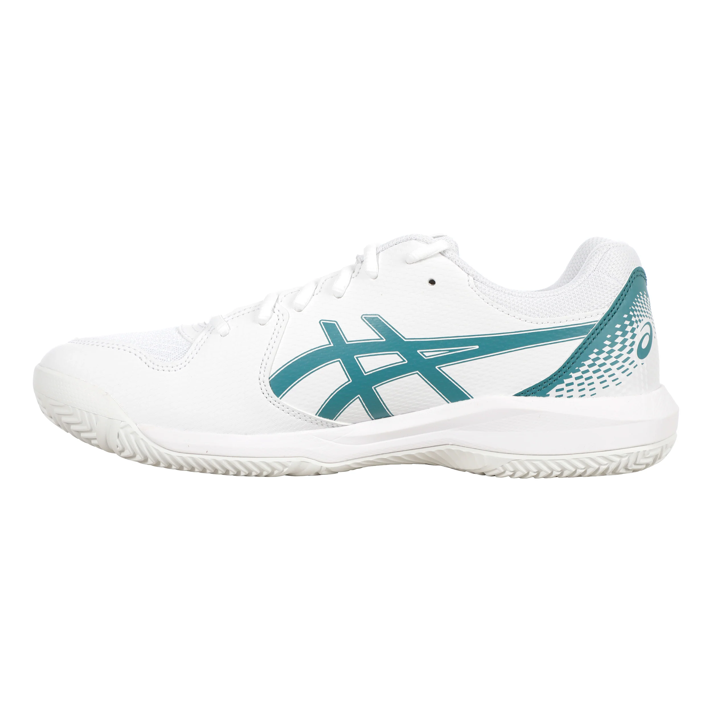 GEL-DEDICATE 8 PADEL Padelschuh Herren-weiß, petrol - Image 2