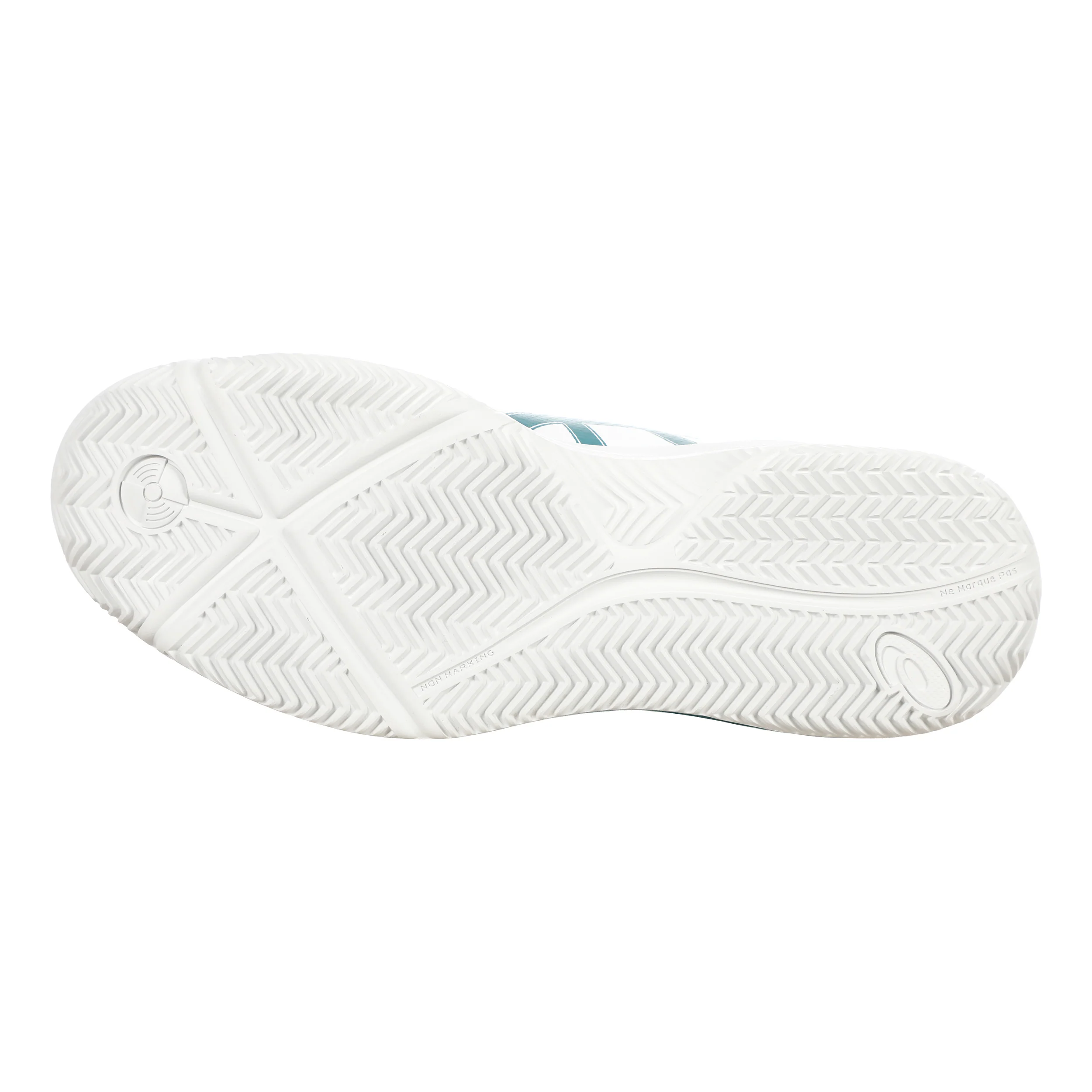 GEL-DEDICATE 8 PADEL Padelschuh Herren-weiß, petrol - Image 4
