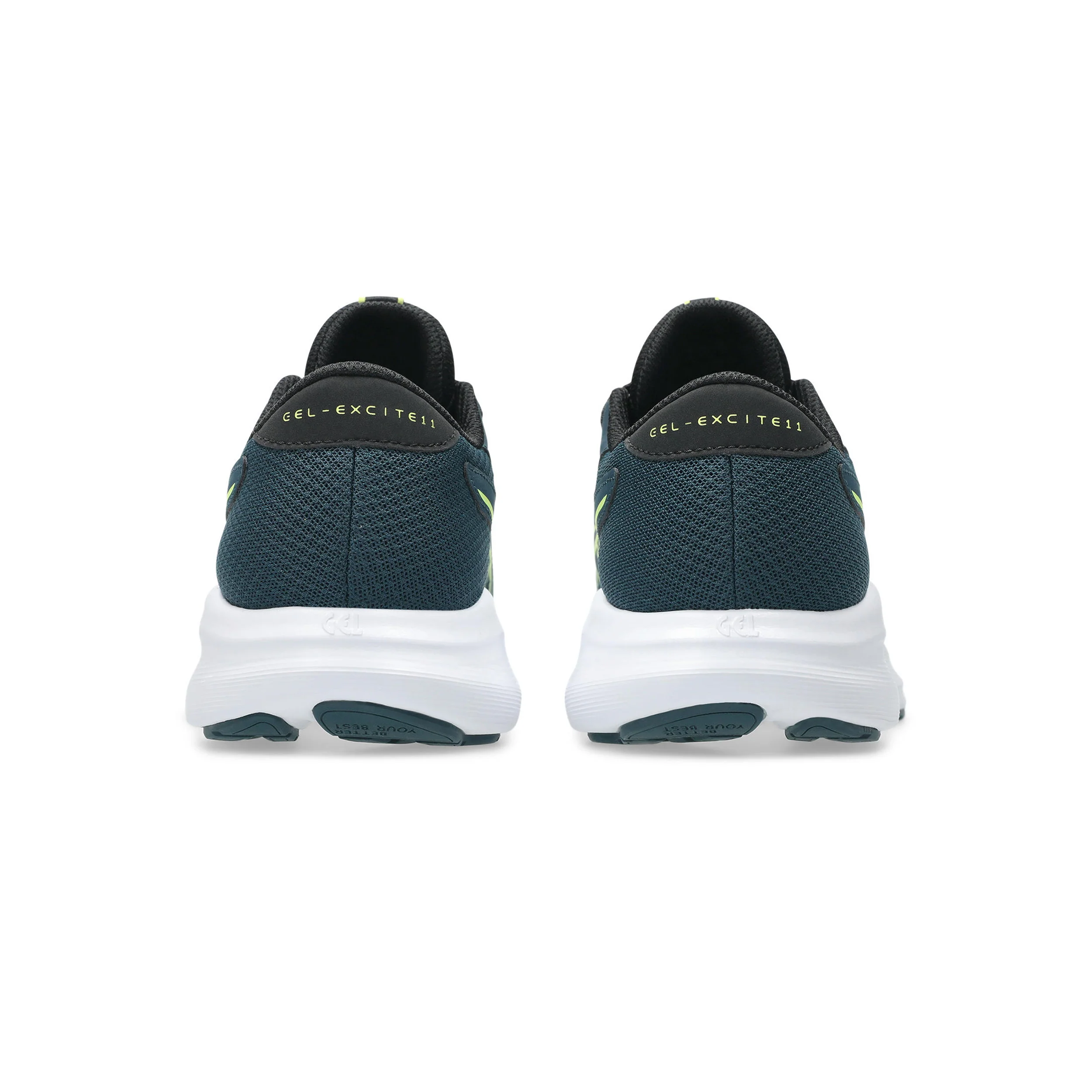 Gel-Excite 11 GS Neutralschuh Kinder-Petrol,Zitronengelb - Image 5