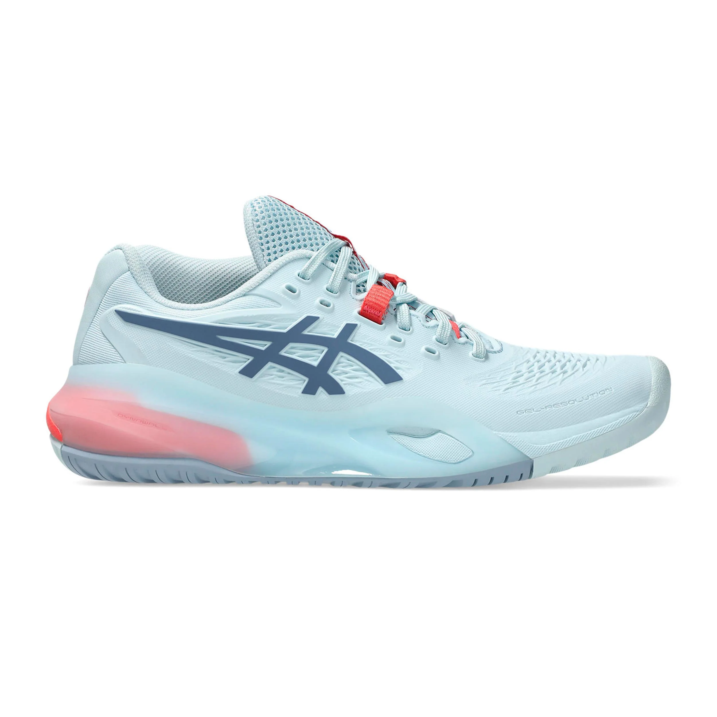 Gel-Resolution X Allcourtschuh Damen - hellblau, blaugrau