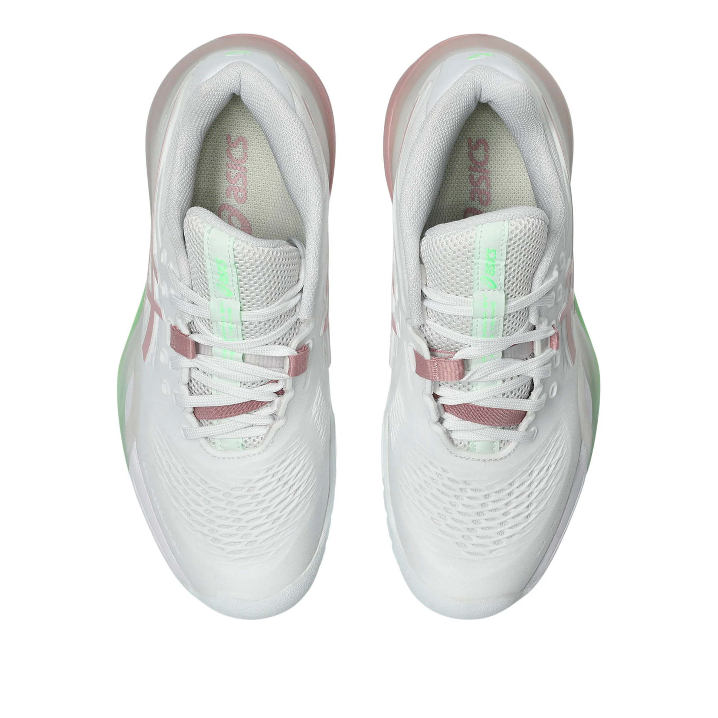 Gel-Resolution X Allcourtschuh Damen - weiß, rosa - Image 3