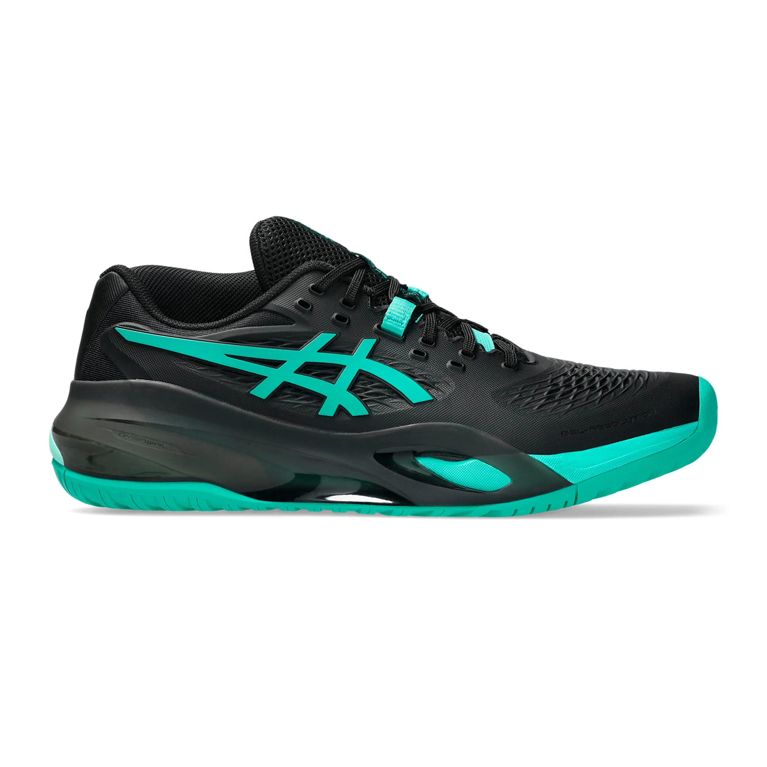 Gel-Resolution X Allcourtschuh Herren - schwarz, türkis