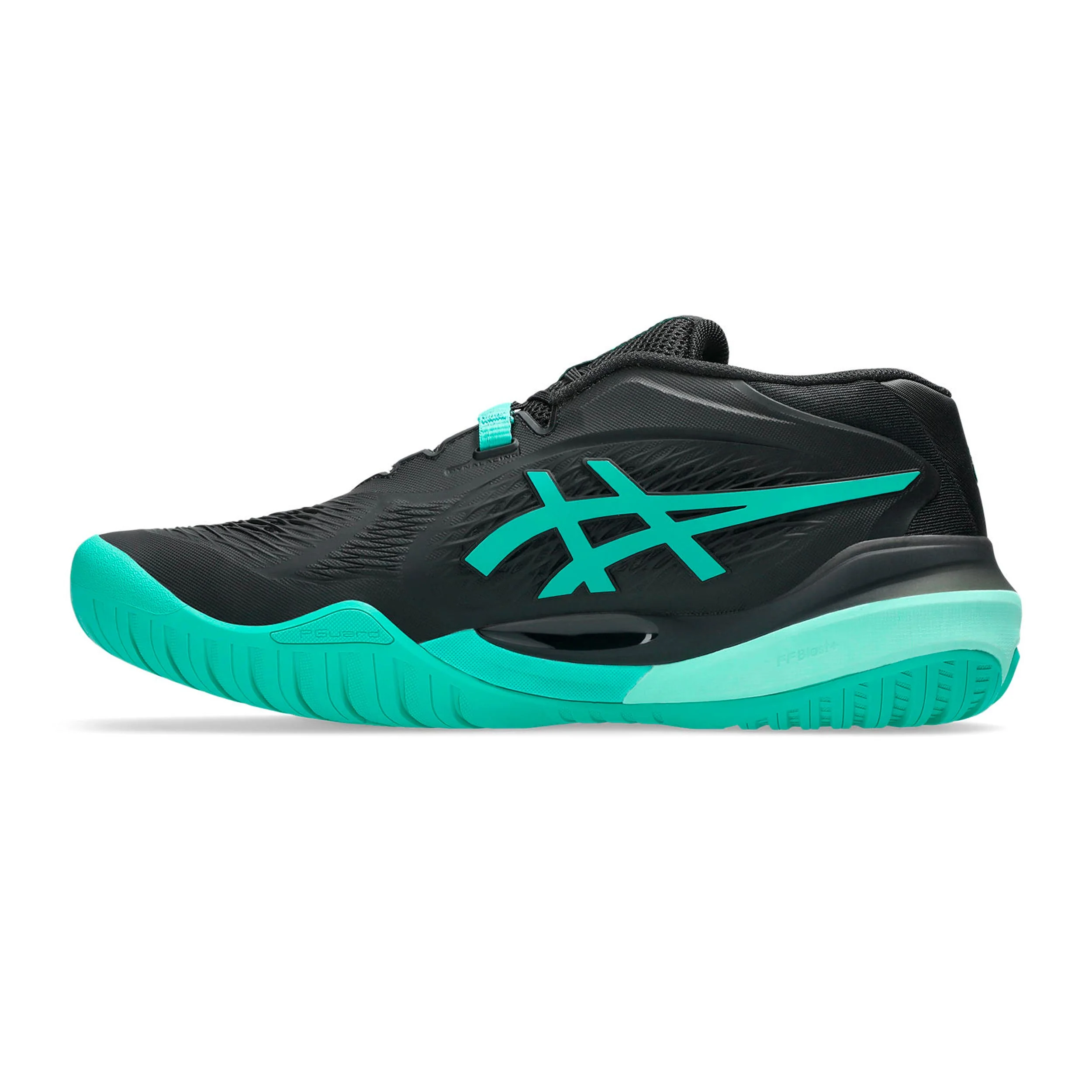 Gel-Resolution X Allcourtschuh Herren - schwarz, türkis - Image 2