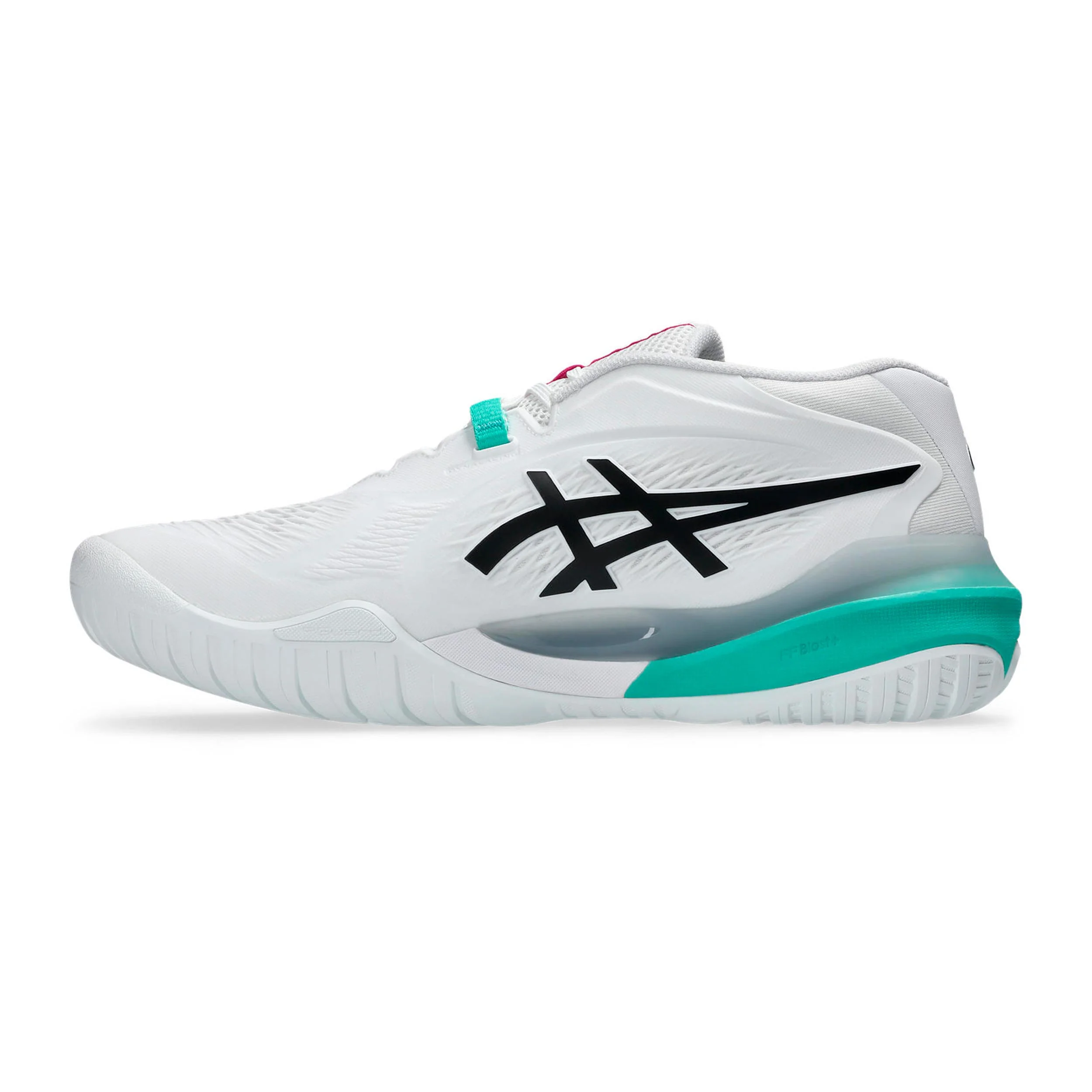 Gel-Resolution X Allcourtschuh Herren - weiß, türkis - Image 2