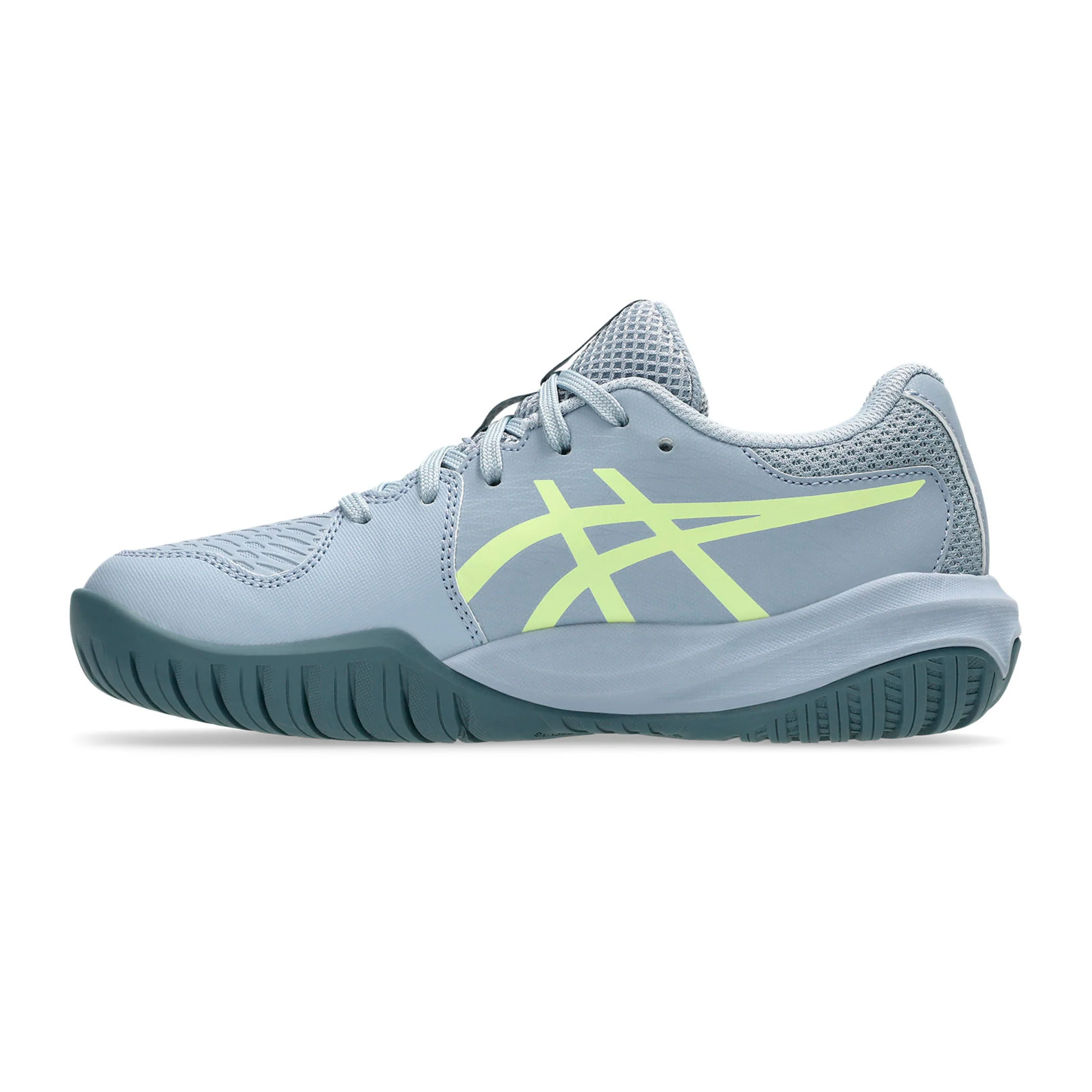 Gel-Resolution X Gs Allcourtschuh Kinder - grau, grün - Image 2