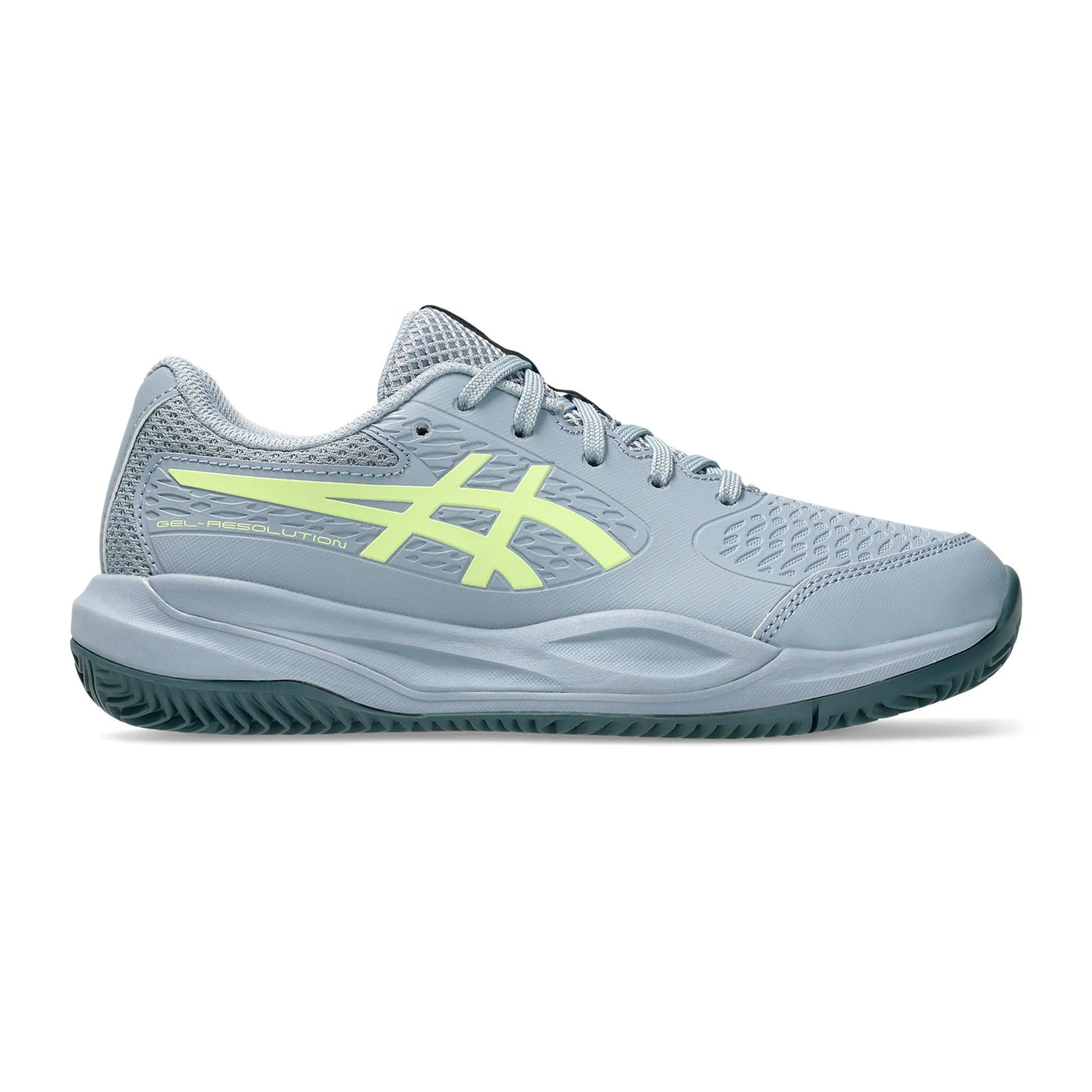 Gel-Resolution X GS Sandplatzschuh Kinder - hellblau, grau