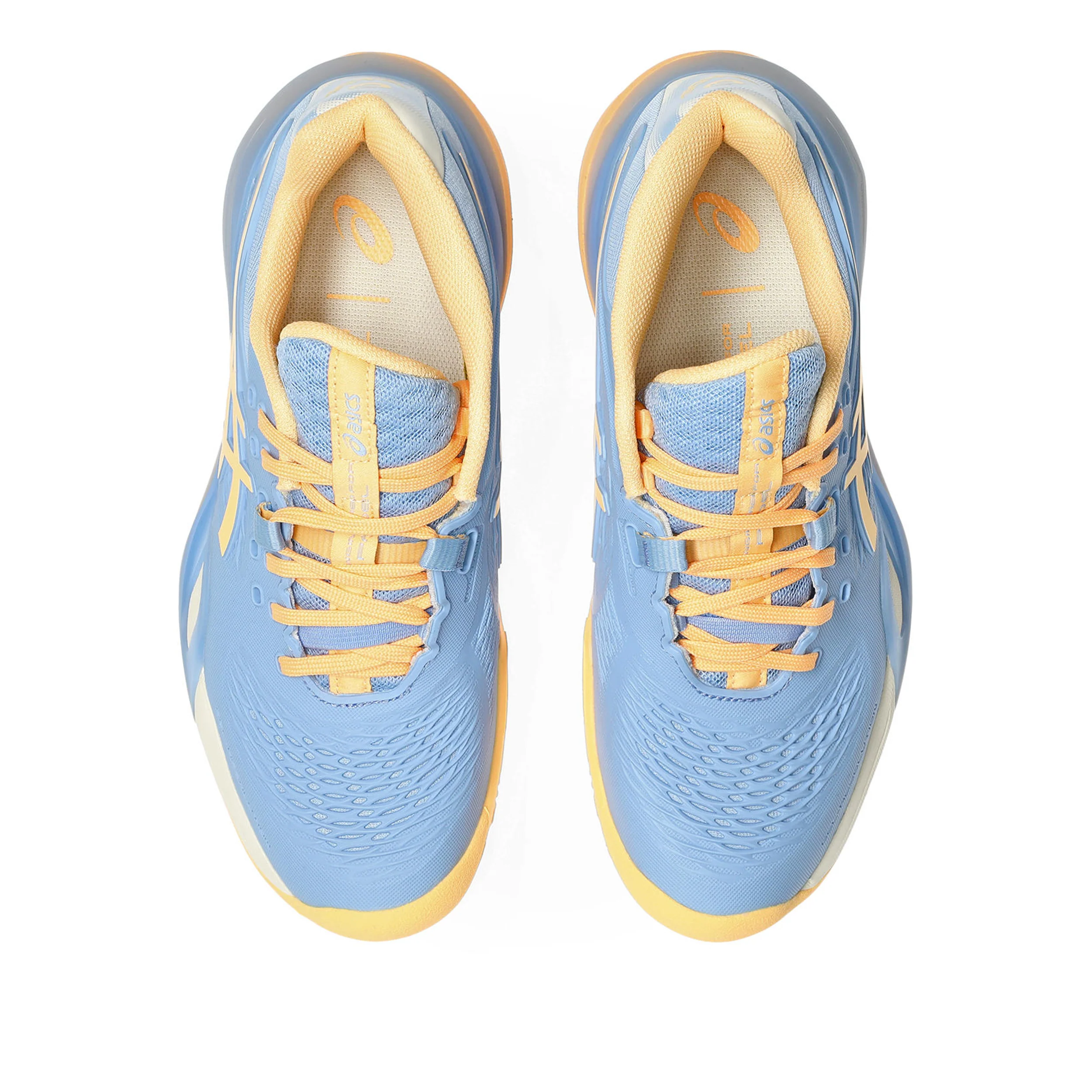 Gel-Resolution X Padelschuh Damen - blaugrau, orange - Image 3