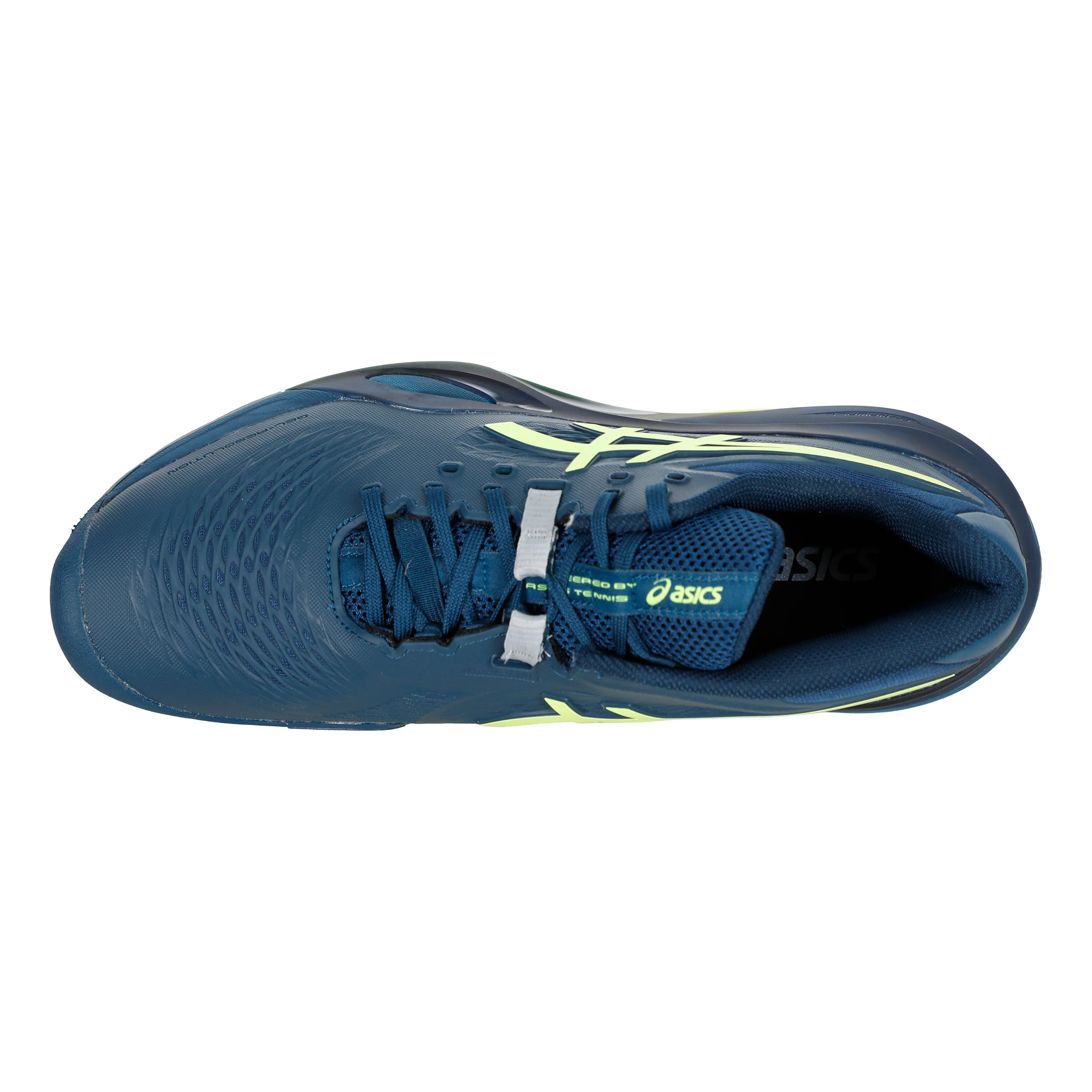 Gel-Resolution X Sandplatzschuh Herren - dunkelblau, neongelb - Image 3