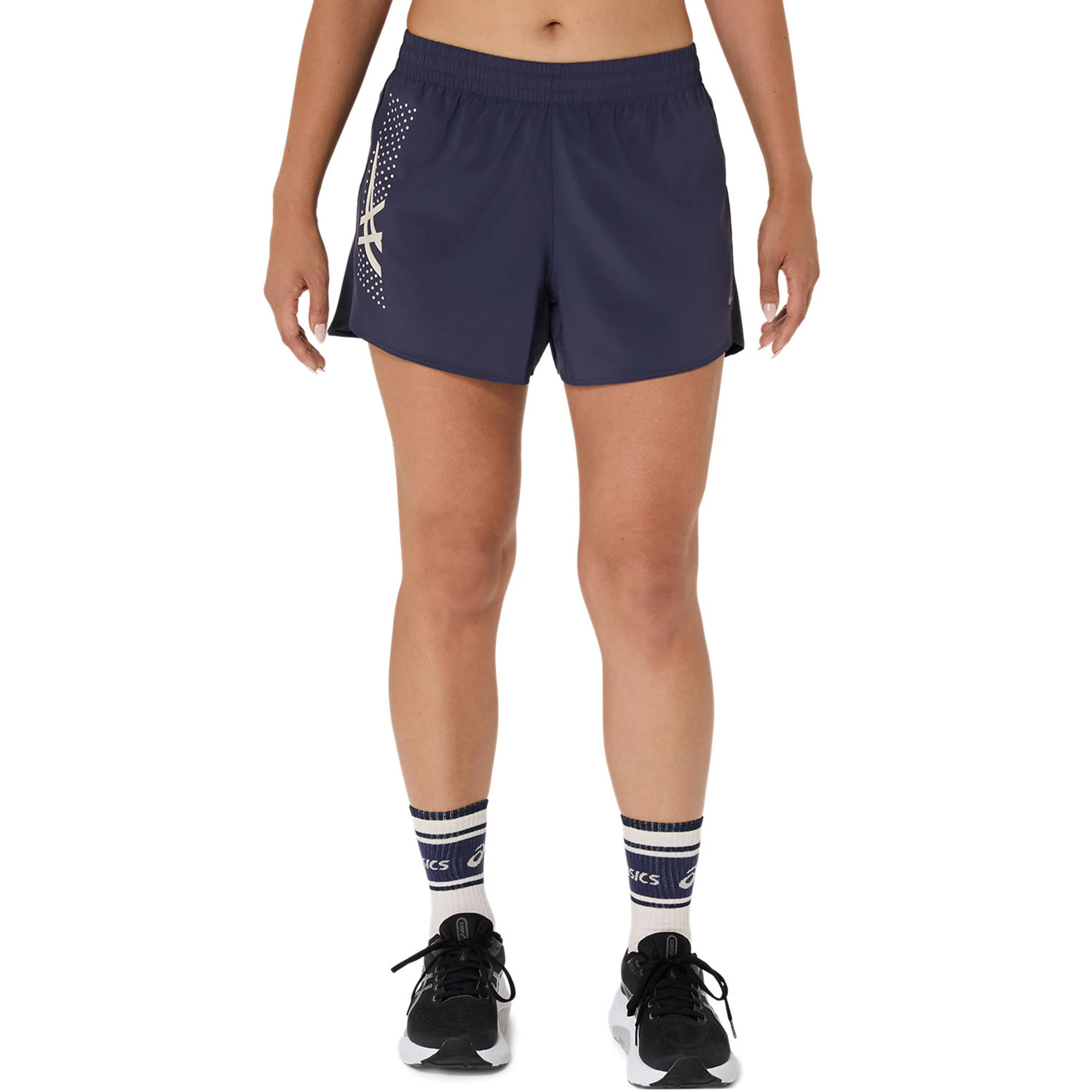 Icon 4in Laufshorts Damen-Dunkelblau - Image 5