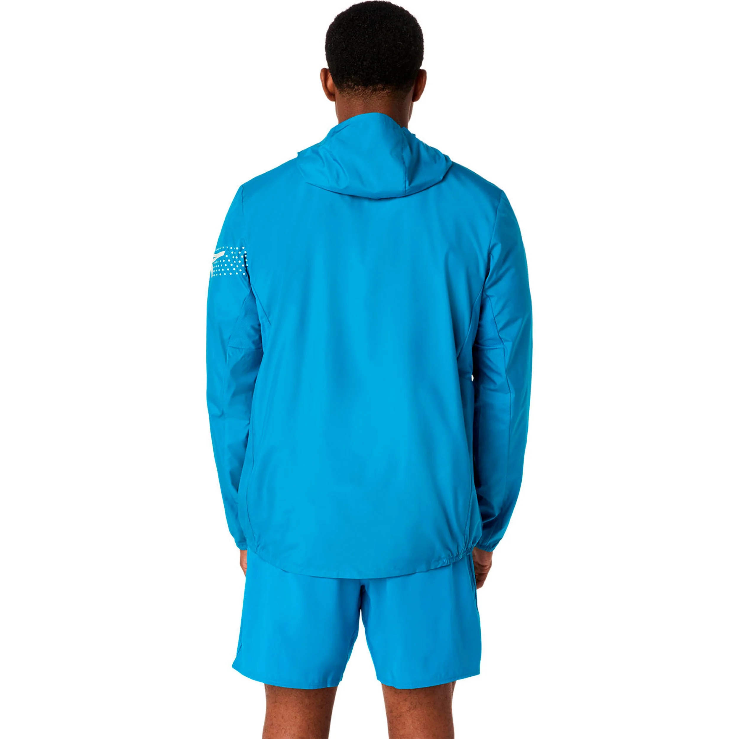 Icon Laufjacke Herren-blau, beige - Image 4