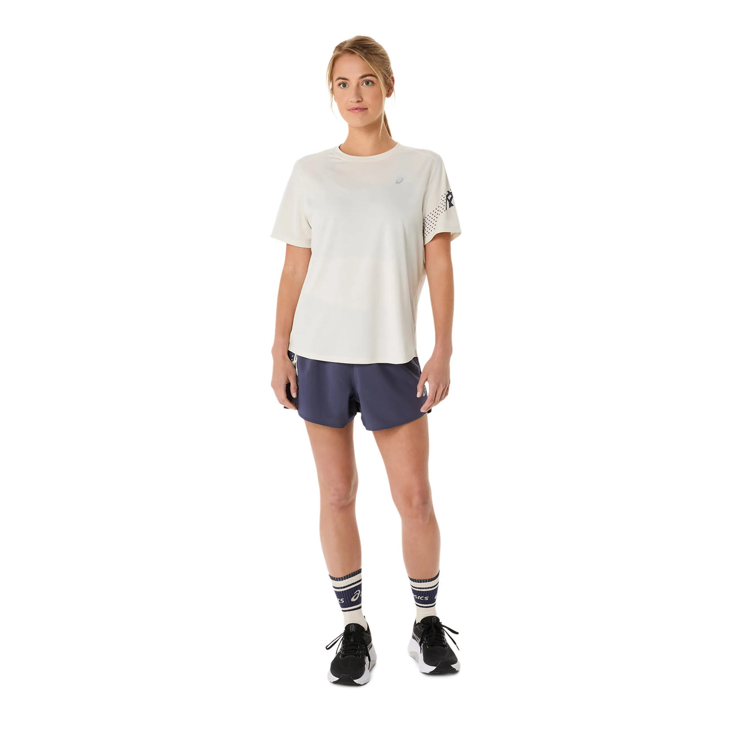 Icon Laufshirt Damen-Creme - Image 10