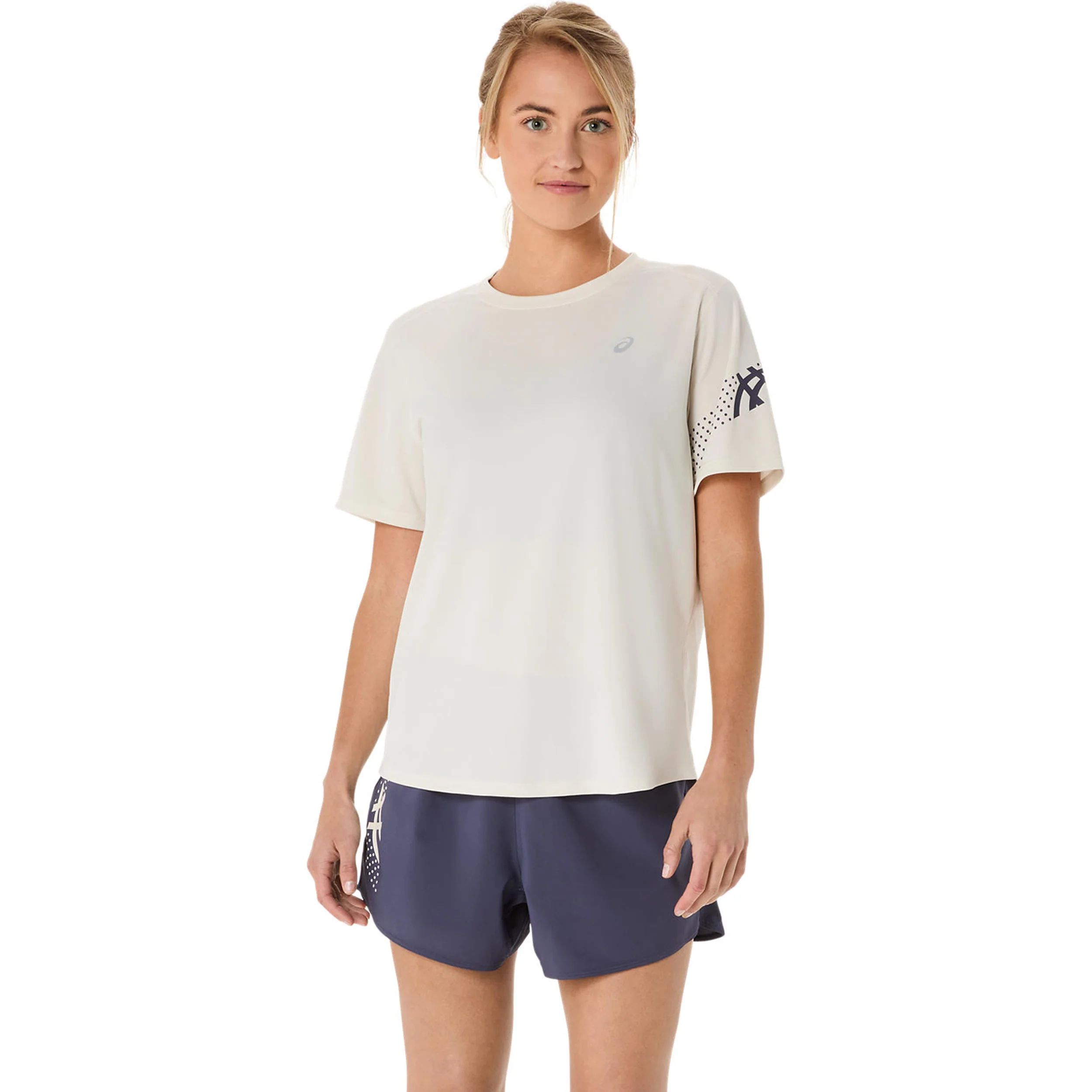 Icon Laufshirt Damen-Creme - Image 4