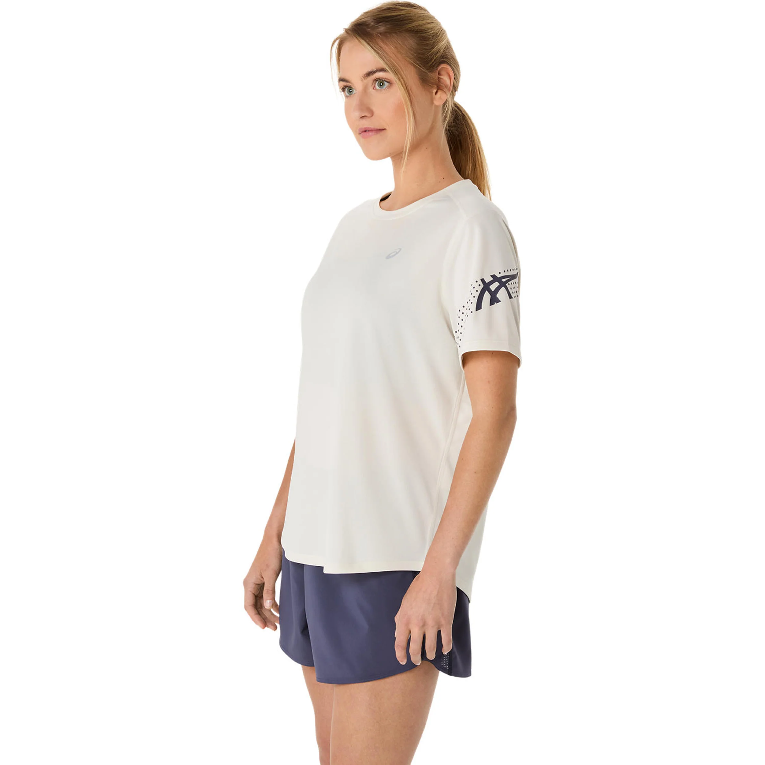 Icon Laufshirt Damen-Creme - Image 6