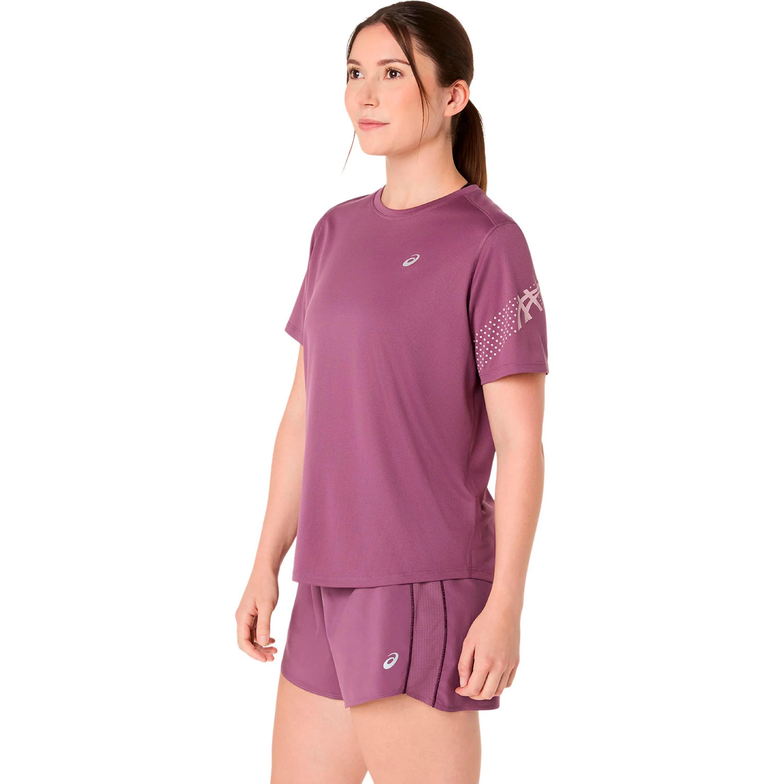 Icon Laufshirt Damen-lila - Image 2