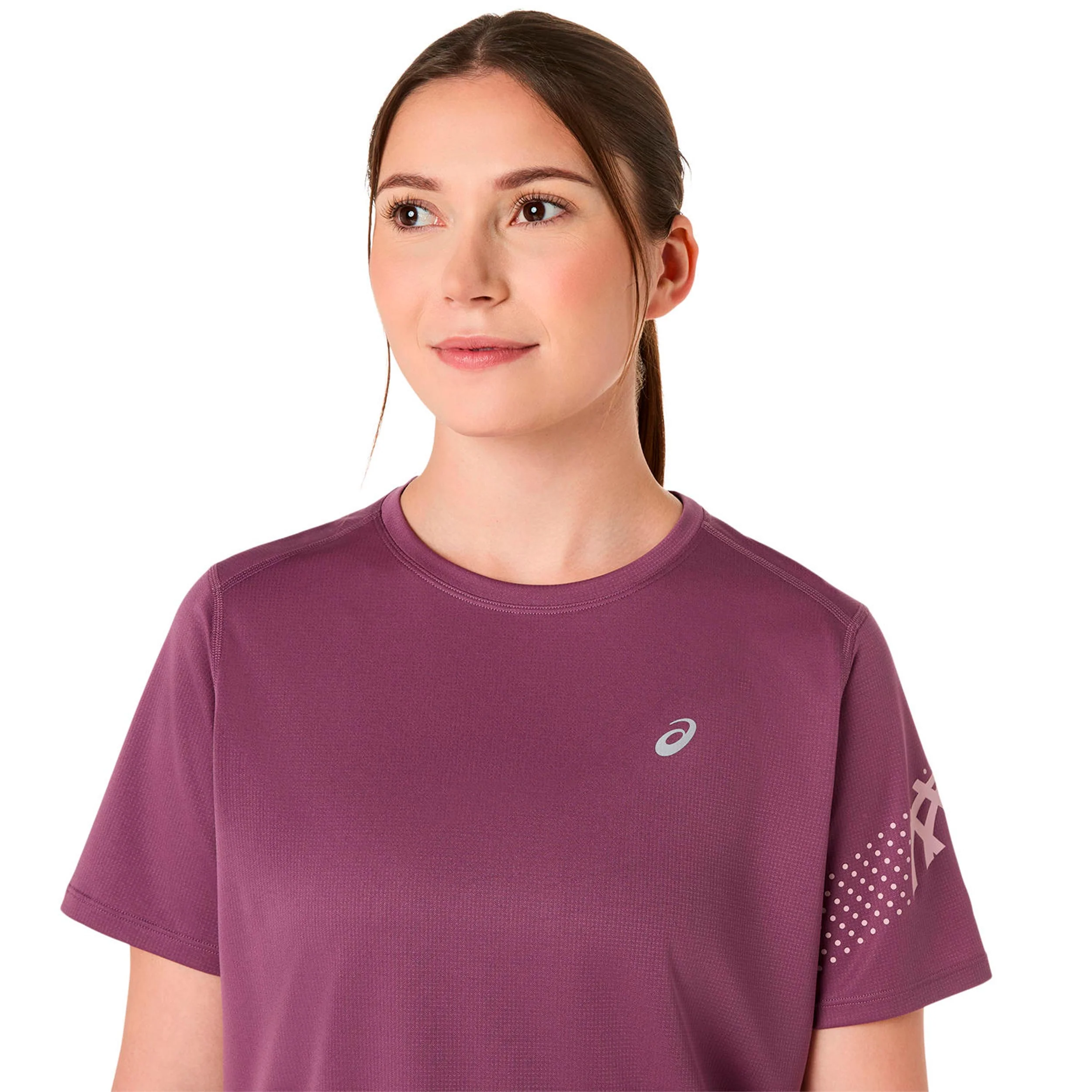 Icon Laufshirt Damen-lila - Image 4