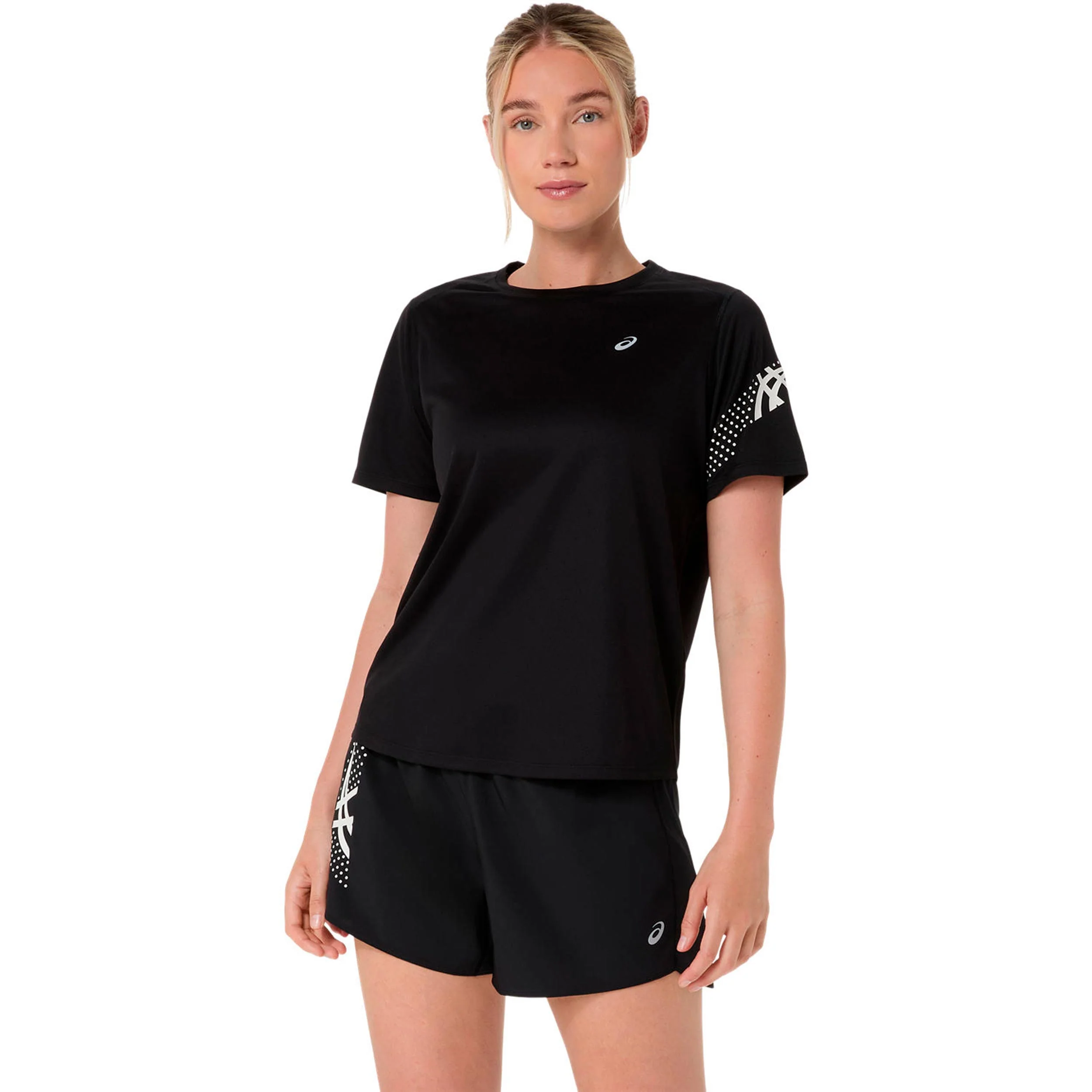 Icon Laufshirt Damen-schwarz - Image 2
