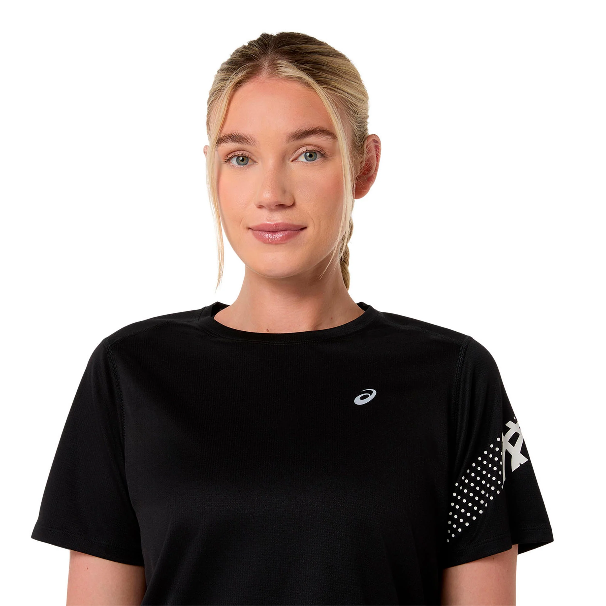 Icon Laufshirt Damen-schwarz - Image 4