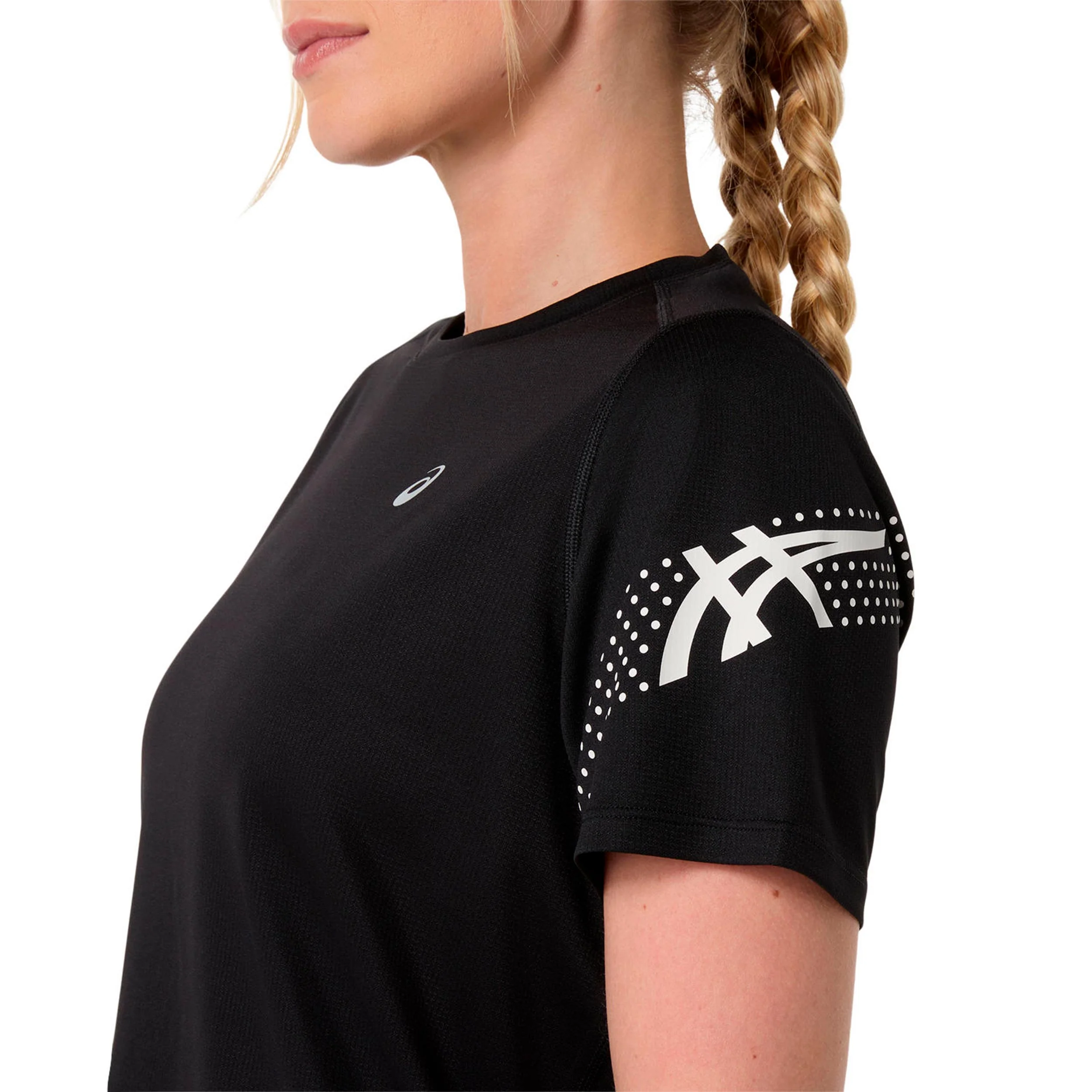 Icon Laufshirt Damen-schwarz - Image 5
