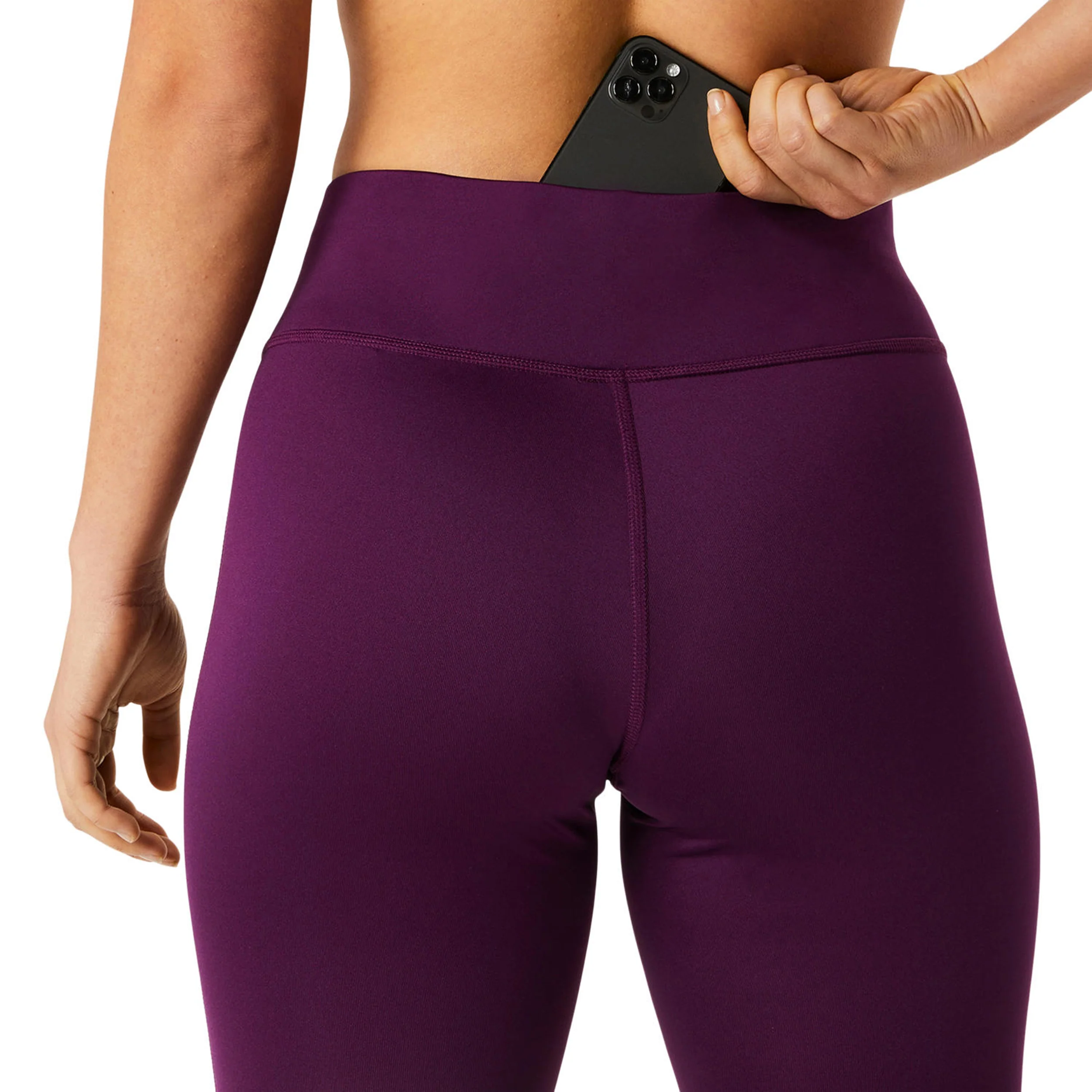Katakana Crop Tight Damen-Lila - Image 10