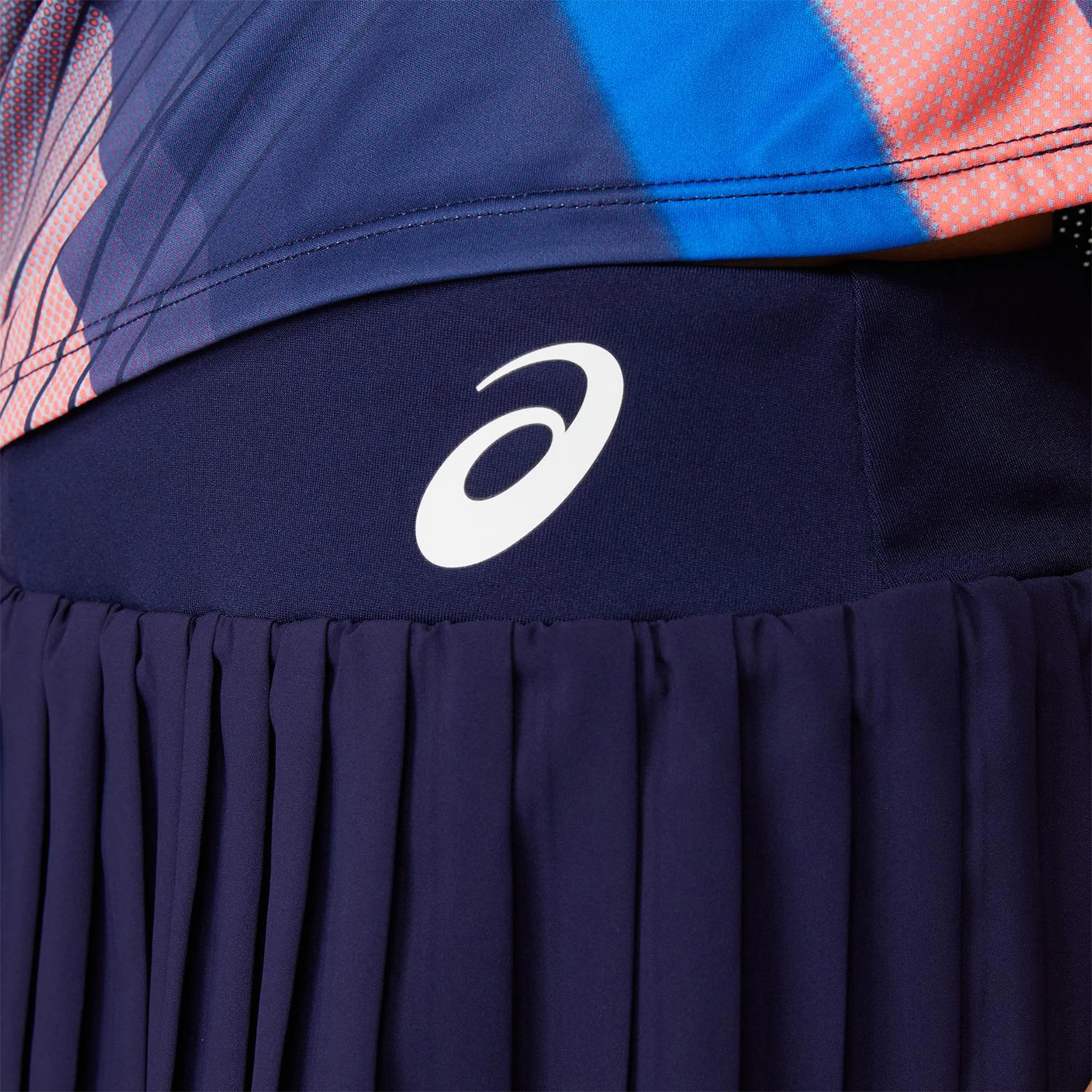 Match Pleats Rock Damen-Dunkelblau - Image 6