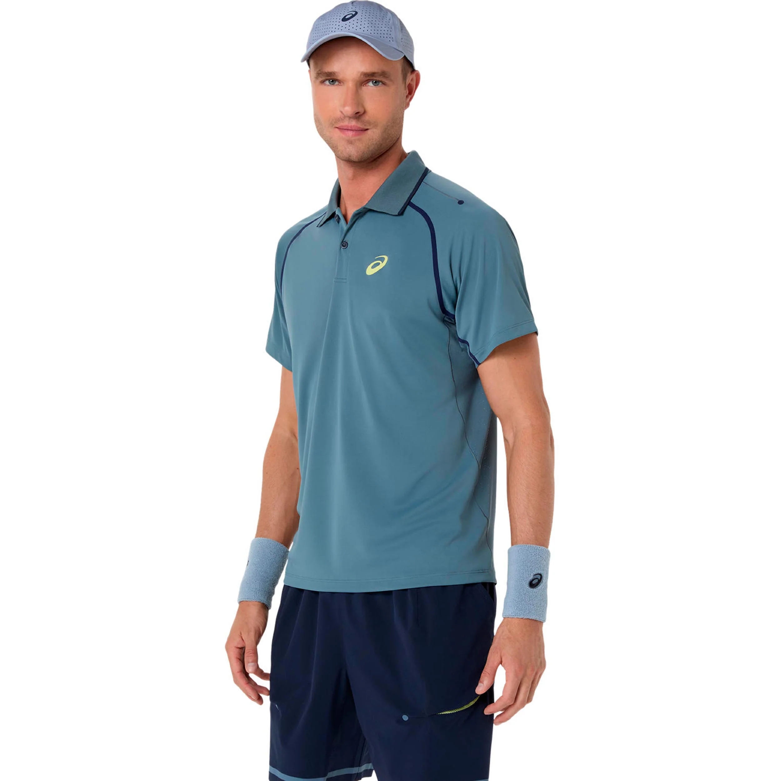 Match Polo Herren - petrol - Image 2