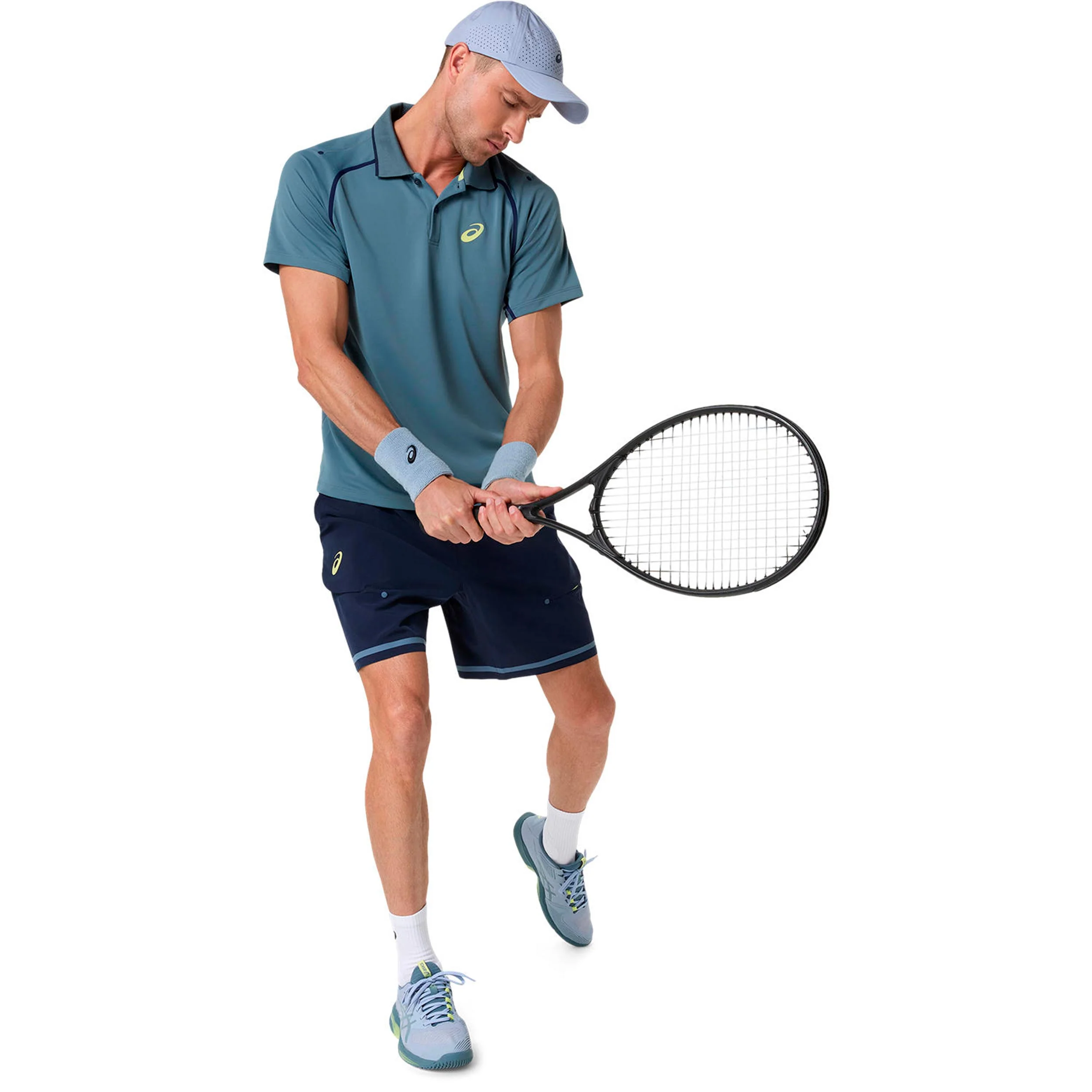 Match Polo Herren - petrol - Image 6