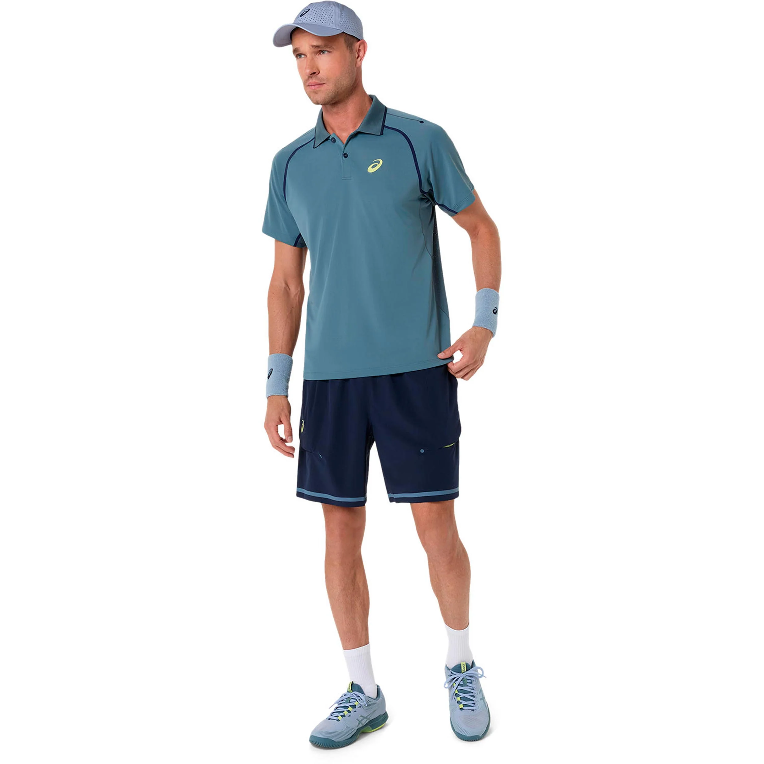 Match Polo Herren - petrol - Image 7