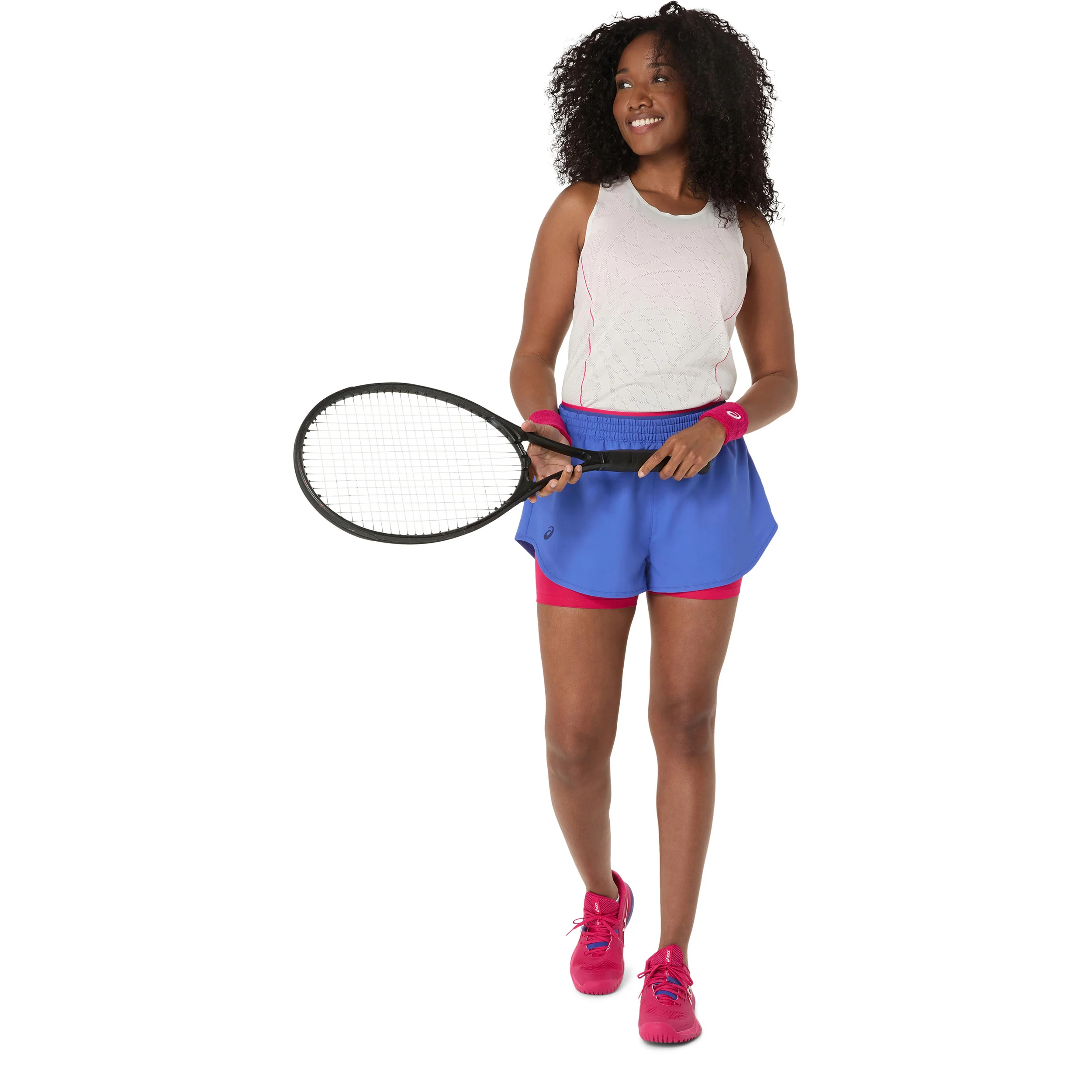 Match Shorts Damen-Blau - Image 6