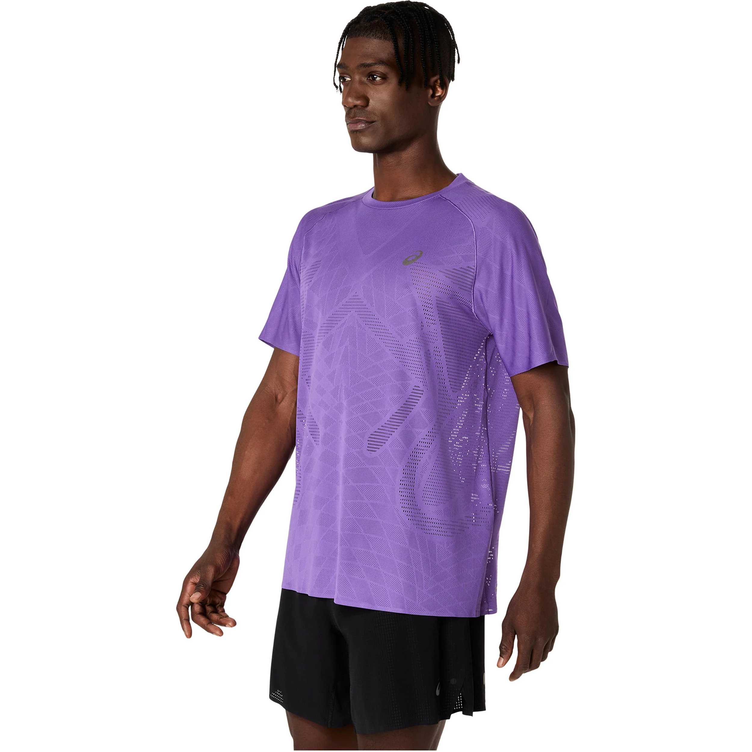 Metarun Laufshirt Herren-Lila - Image 2