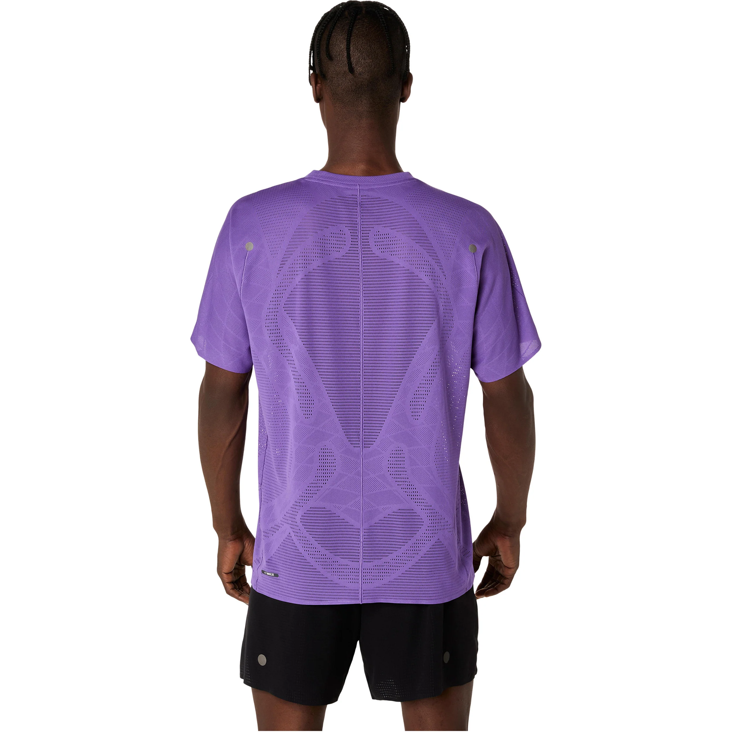 Metarun Laufshirt Herren-Lila - Image 3