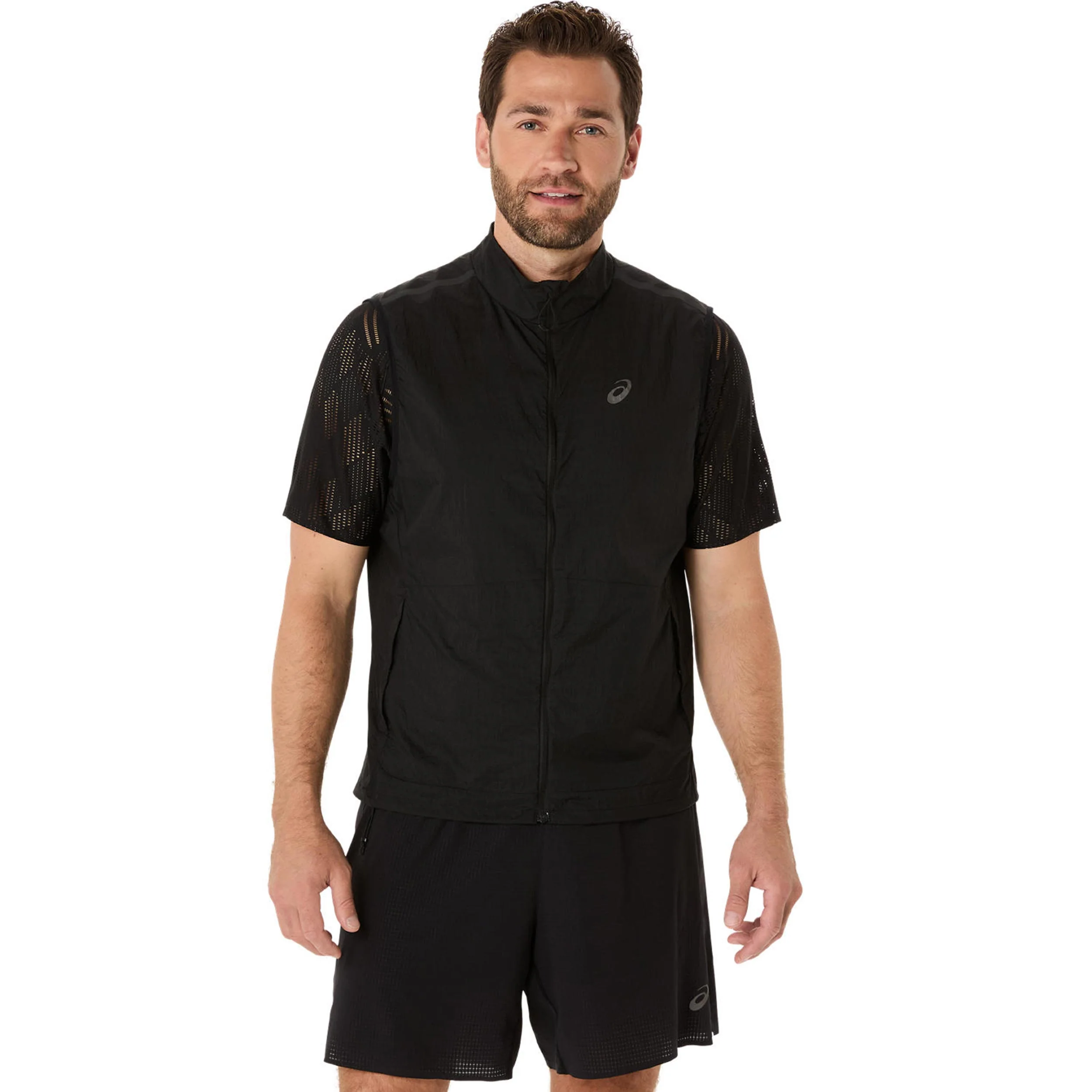 Metarun Packable Gilet Laufweste Herren-schwarz - Image 2