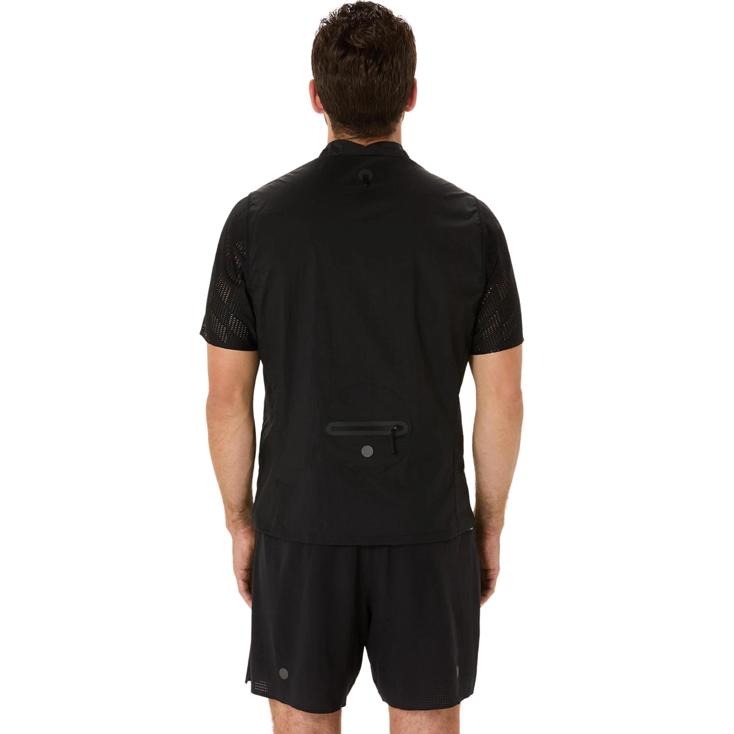 Metarun Packable Gilet Laufweste Herren-schwarz - Image 3