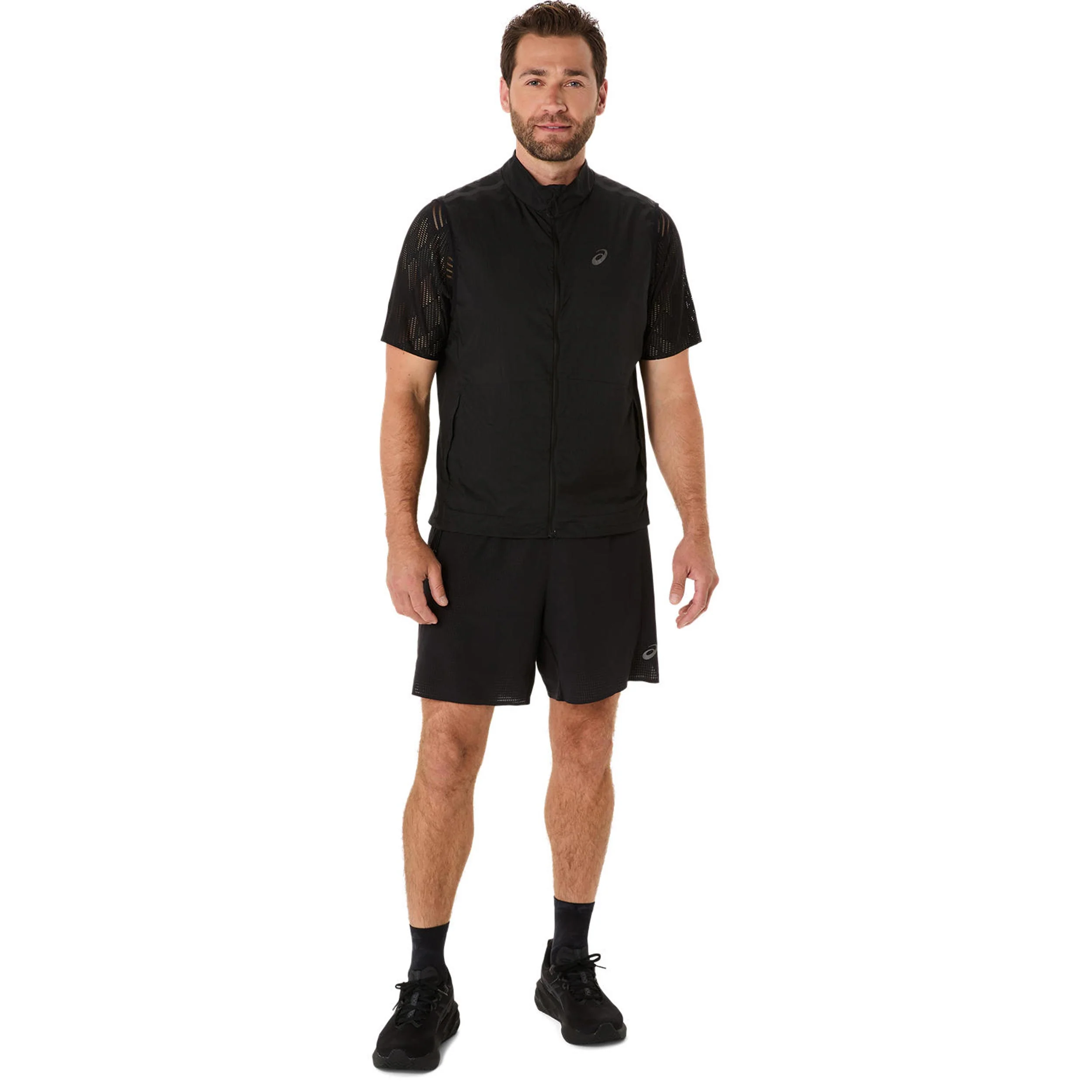 Metarun Packable Gilet Laufweste Herren-schwarz - Image 8