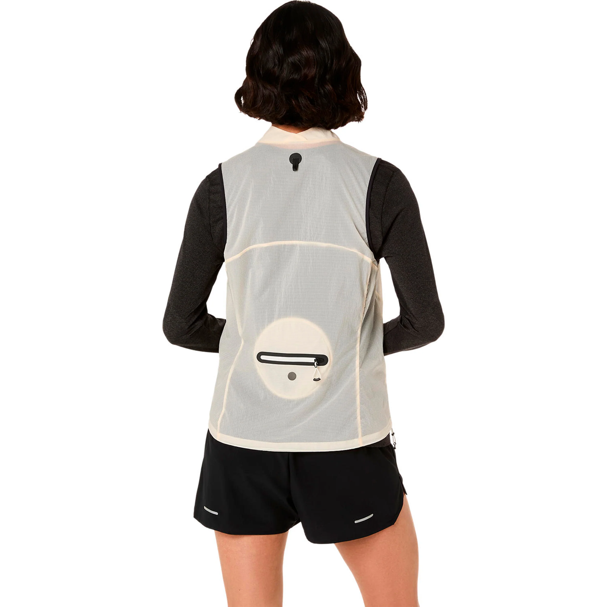 Metarun Packable Laufweste Damen-beige - Image 3