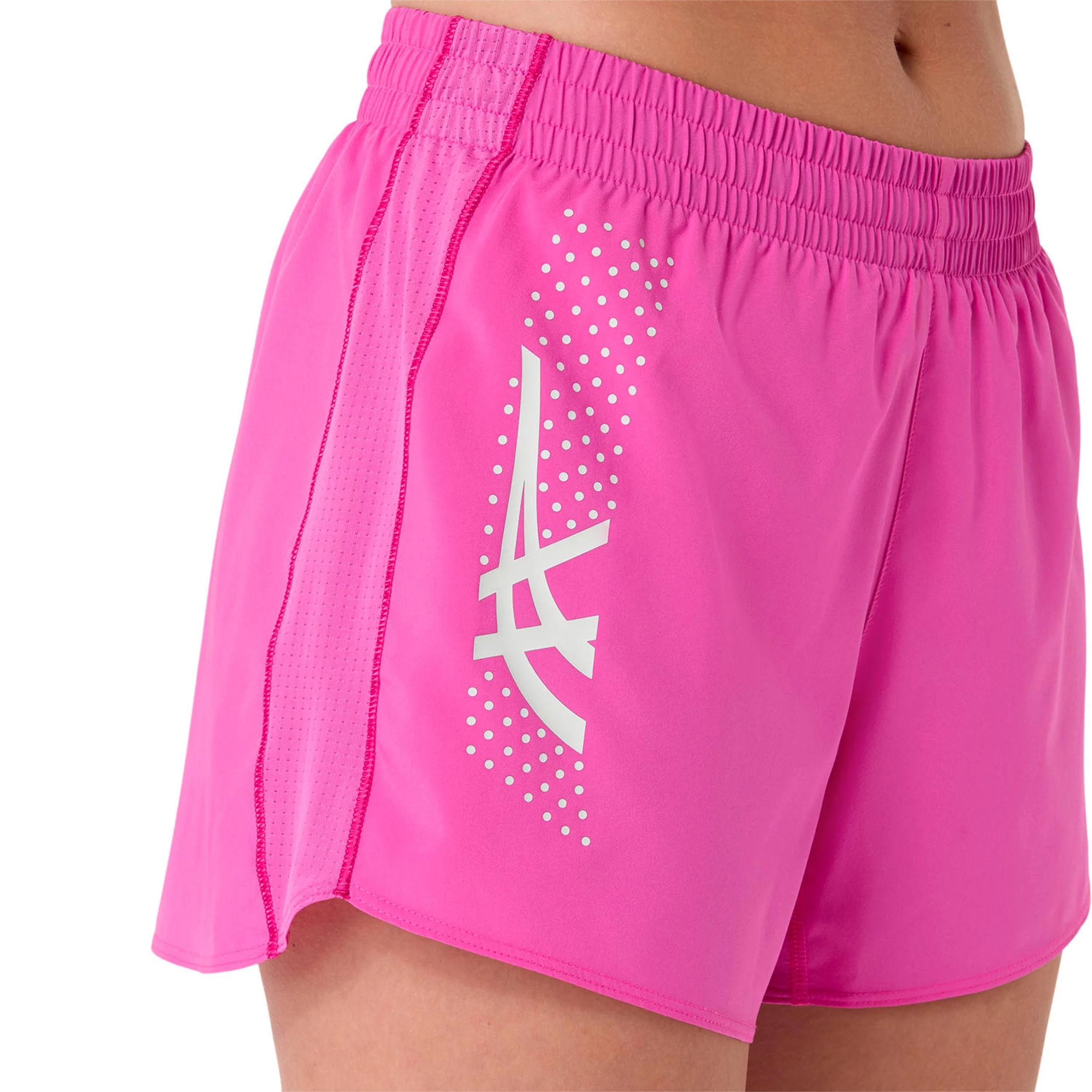 Metarun Split Laufshorts Damen-rosa - Image 5