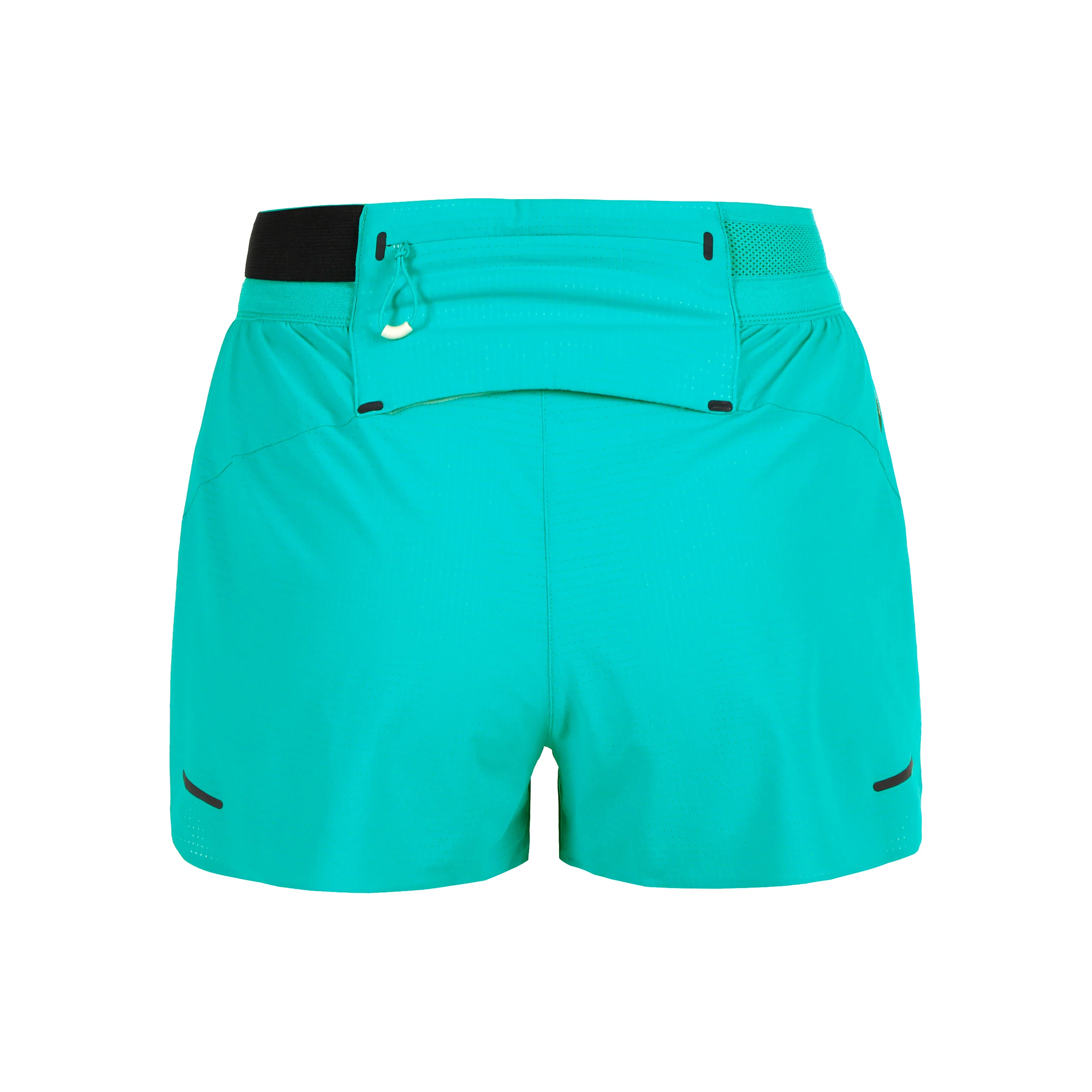 Metarun Split Laufshorts Damen-Türkis - Image 2