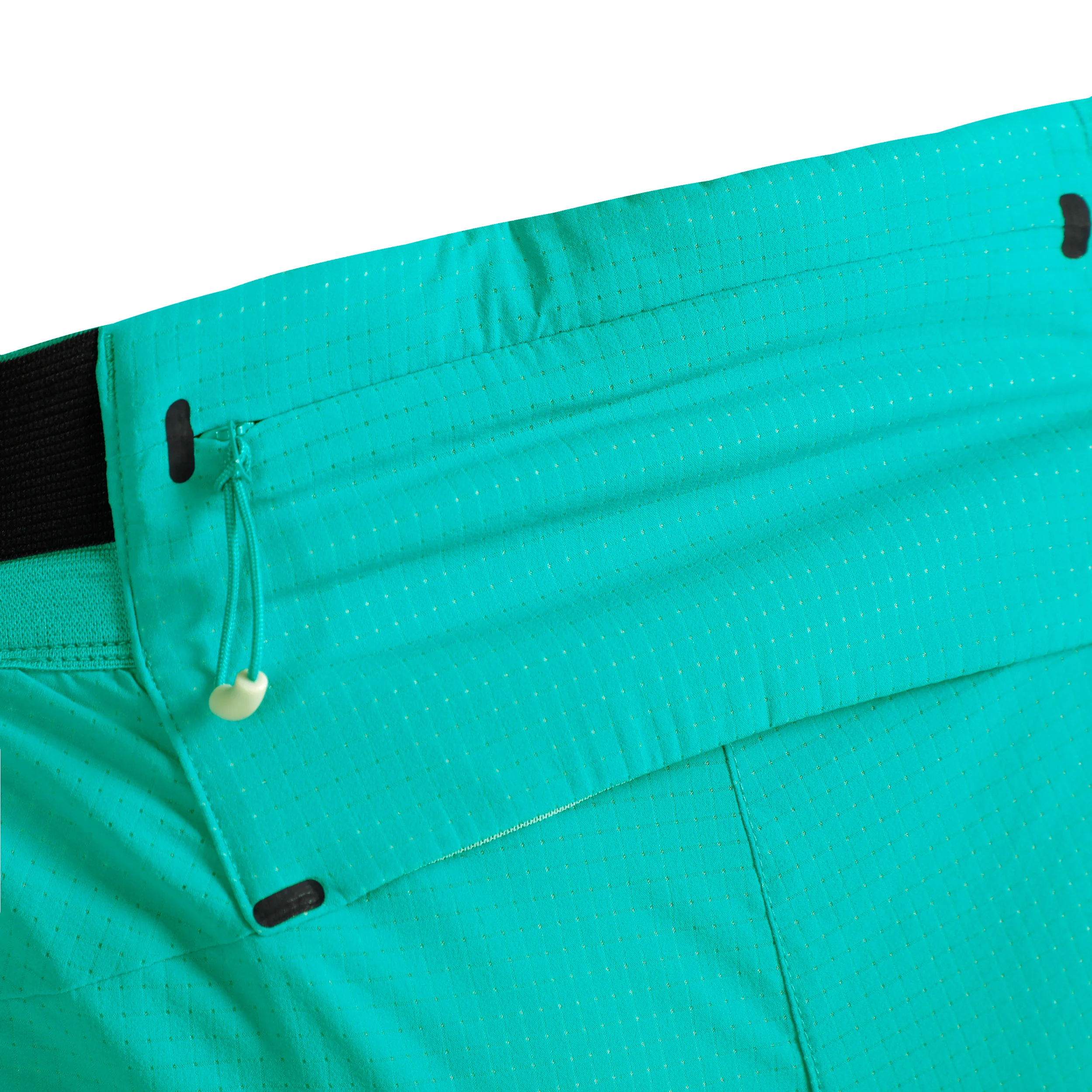 Metarun Split Laufshorts Damen-Türkis - Image 4