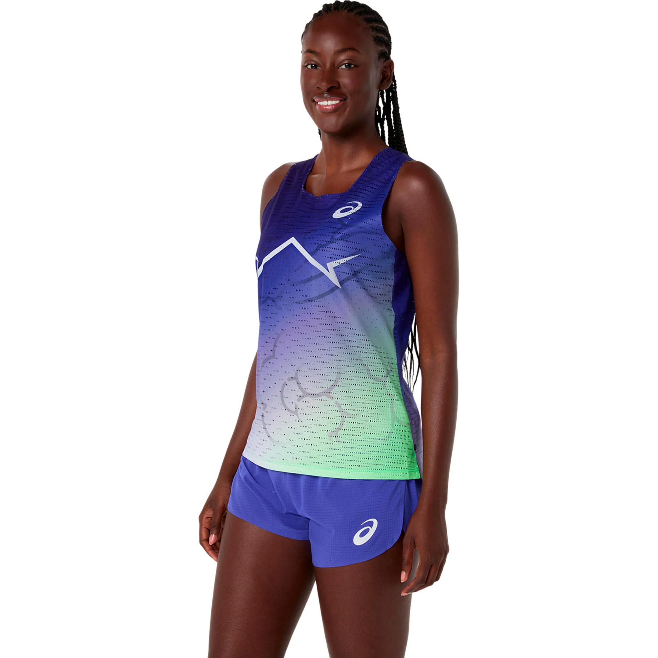 Metaspeed Laufshirt Damen-blau - Image 3