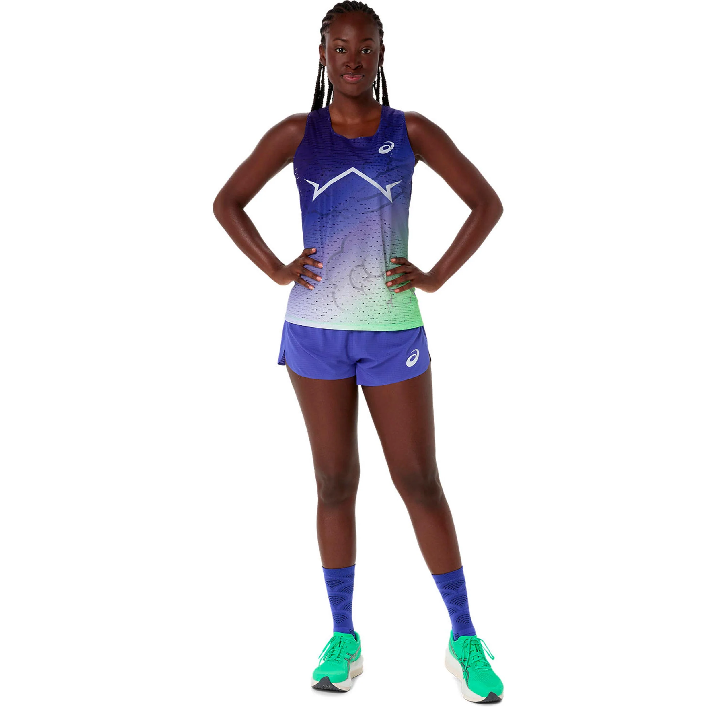 Metaspeed Laufshirt Damen-blau - Image 6