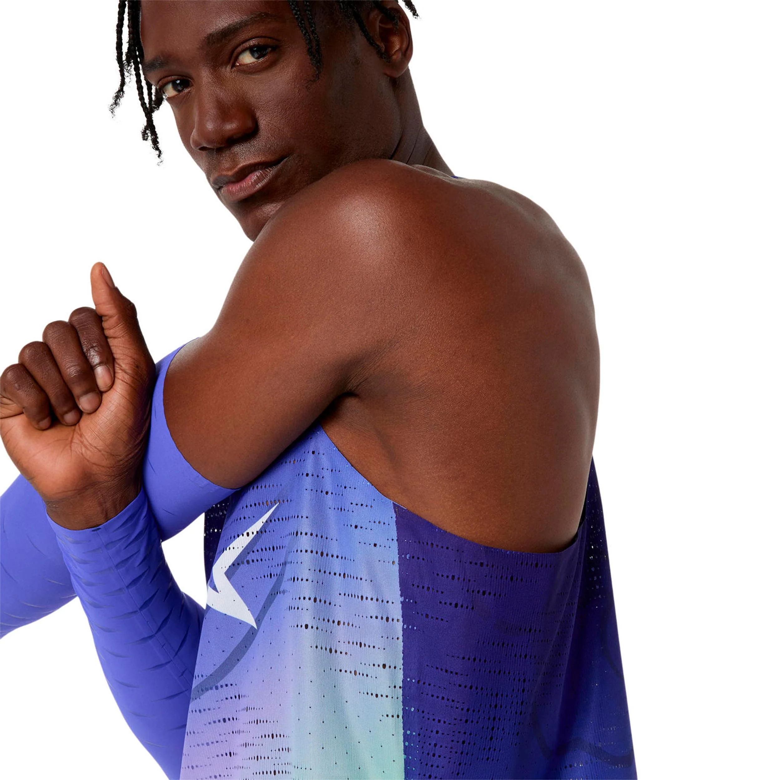 Metaspeed Laufshirt Herren-blau - Image 5
