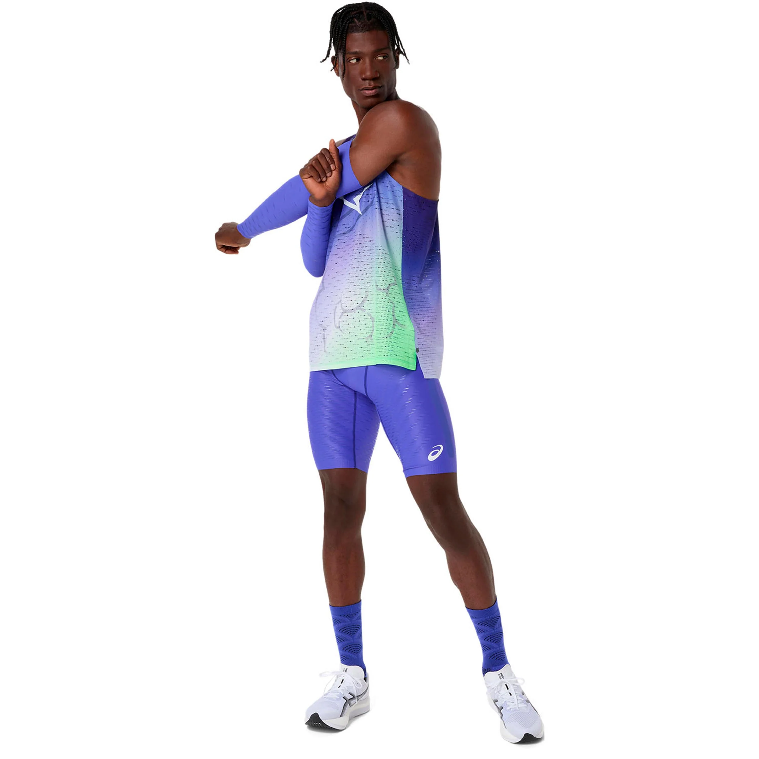 Metaspeed Laufshirt Herren-blau - Image 7