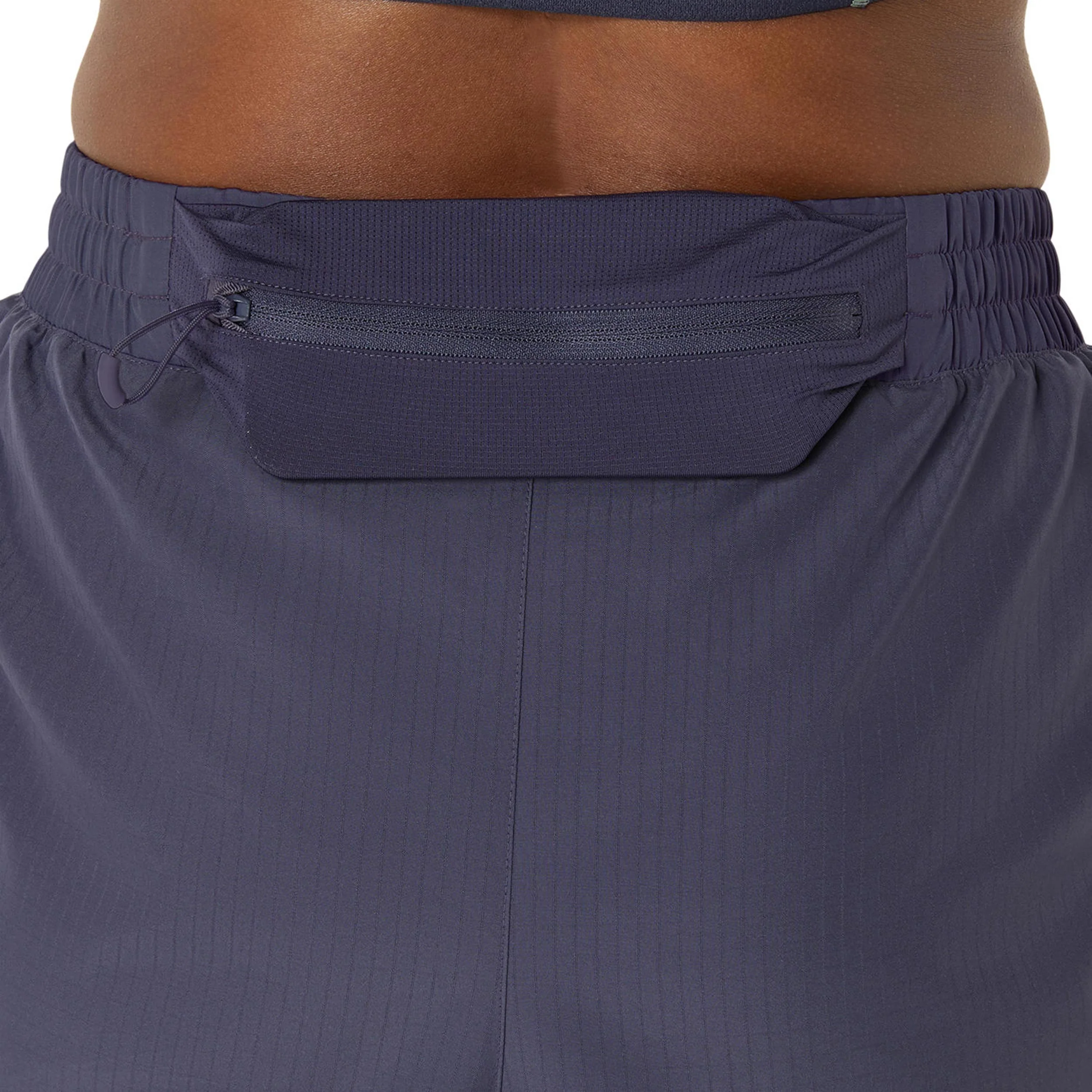 Nagino 4in Run Laufshorts Damen-blaugrau, blau - Image 7