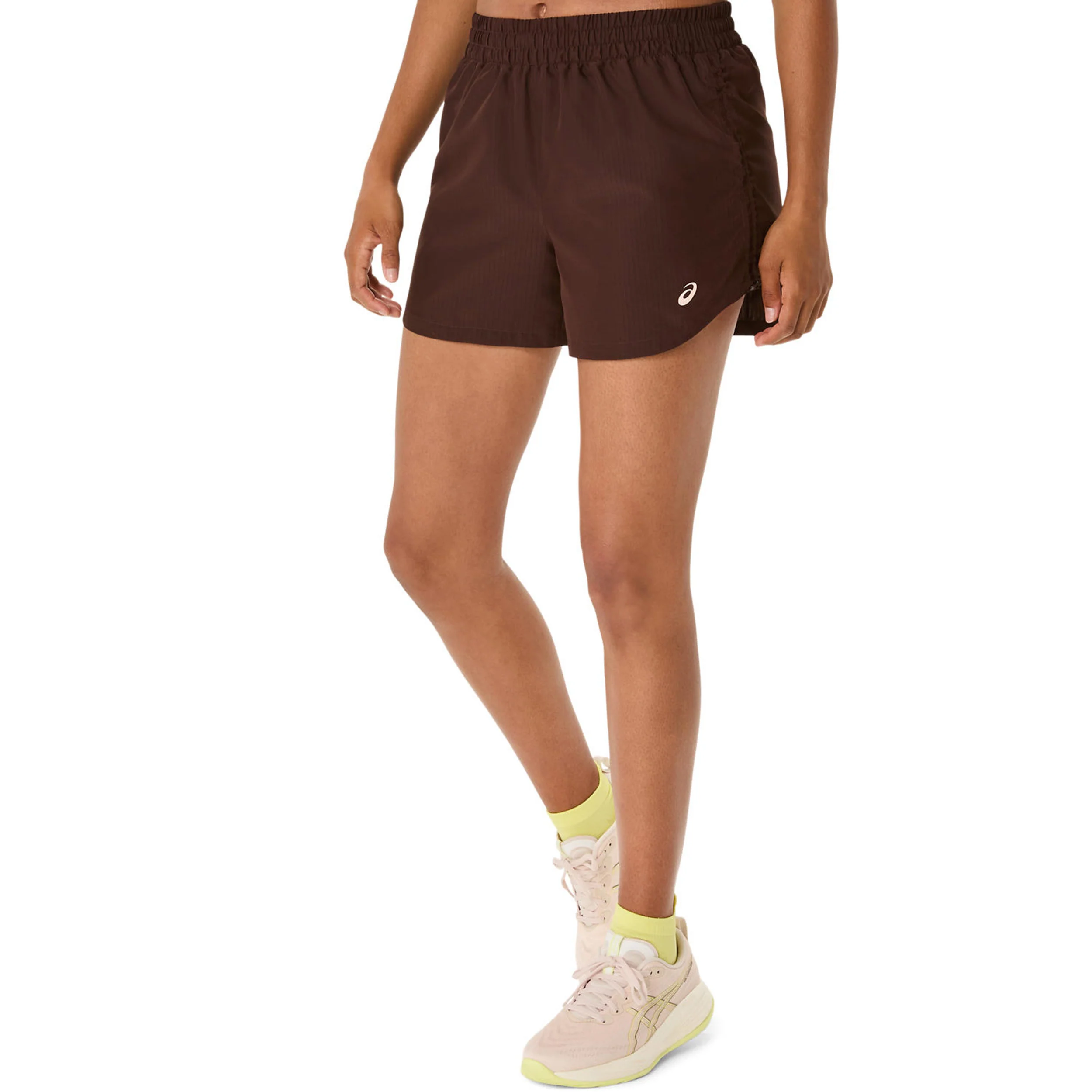 Nagino 4in Run Laufshorts Damen-braun - Image 7