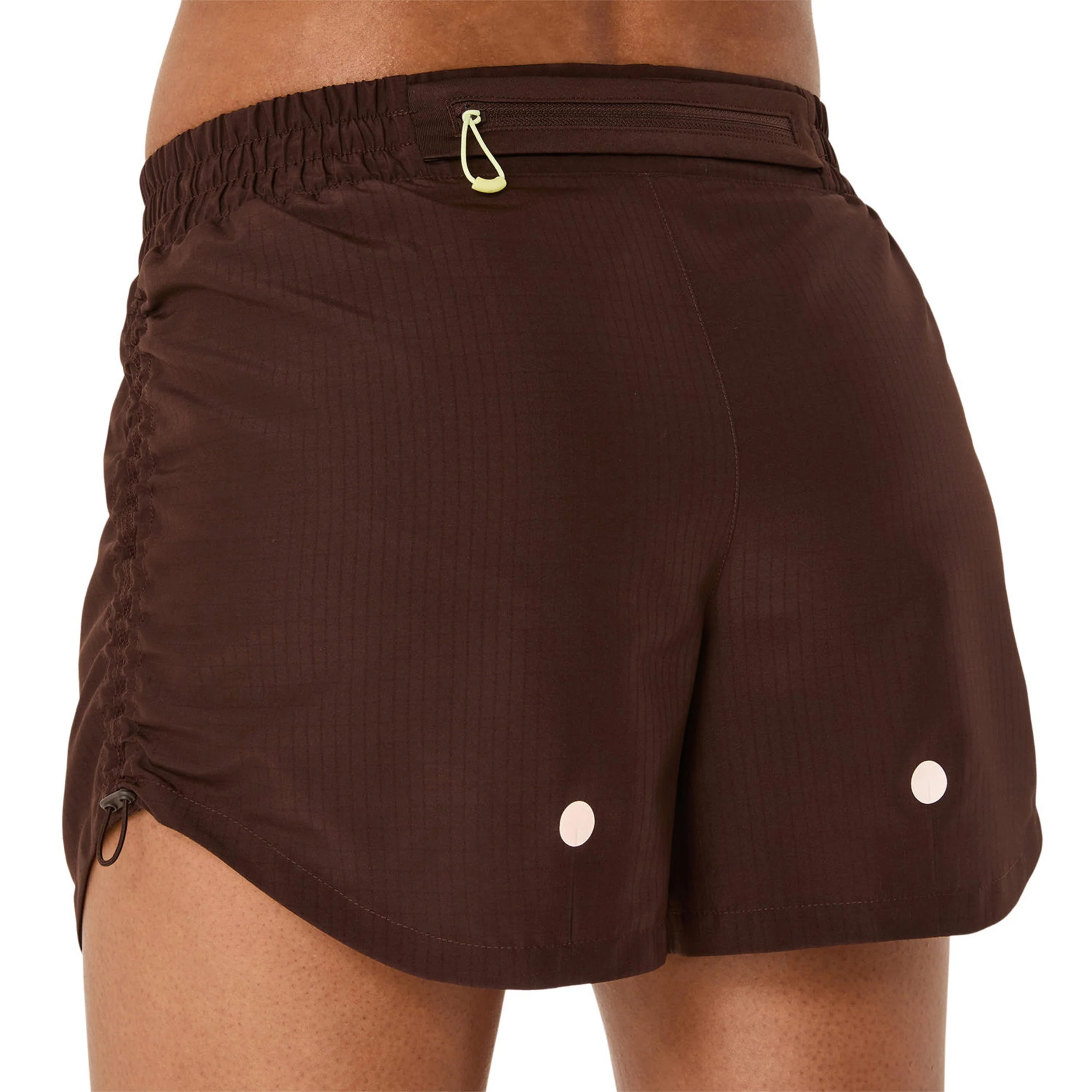 Nagino 4in Run Laufshorts Damen-braun - Image 9