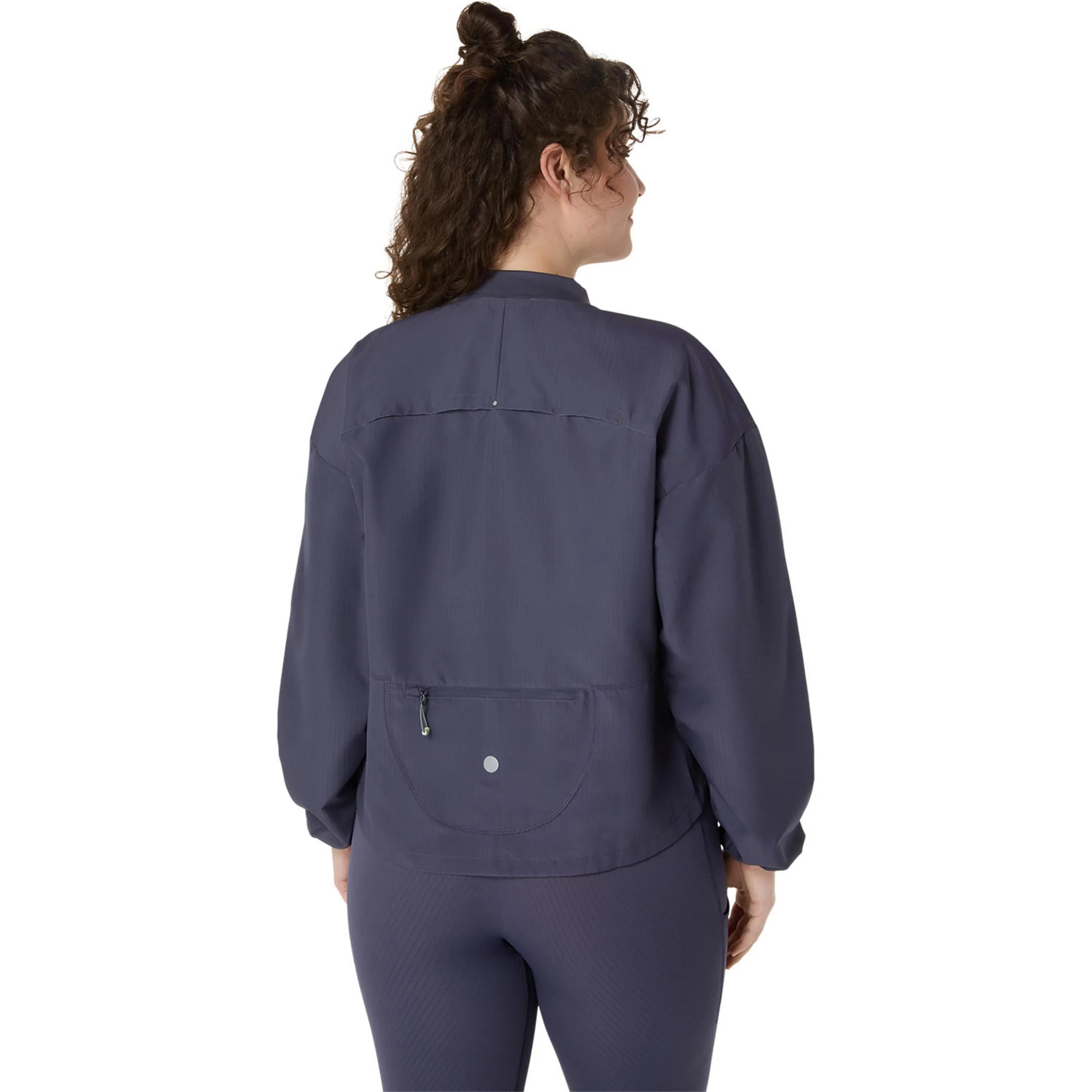 Nagino Run Adjustable Laufjacke Damen-blaugrau, blau - Image 3