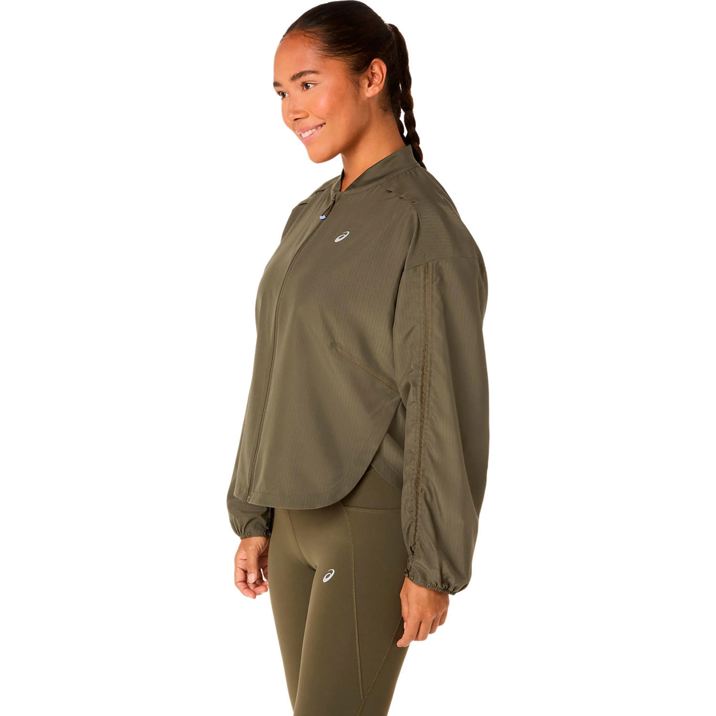 Nagino Run Adjustable Laufjacke Damen-grün - Image 3