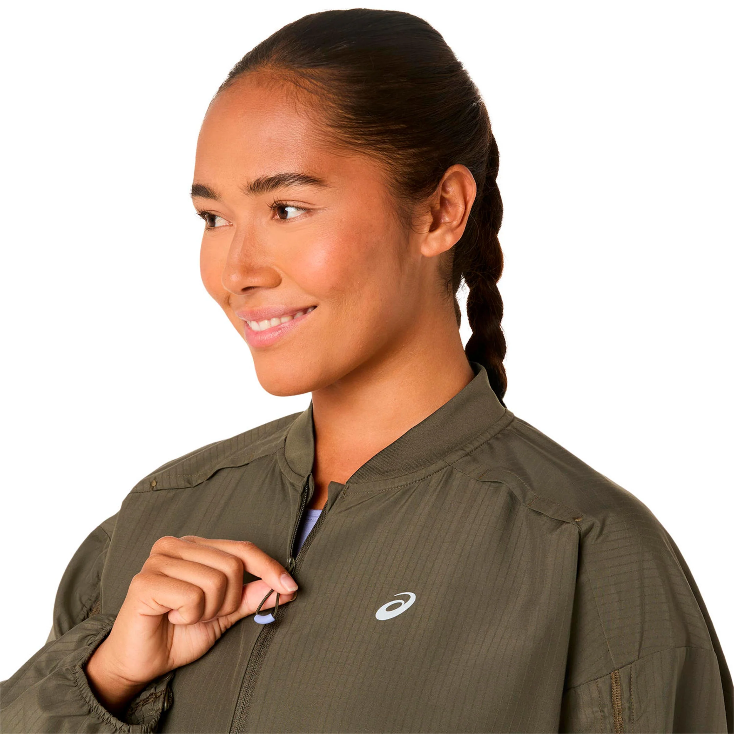 Nagino Run Adjustable Laufjacke Damen-grün - Image 4