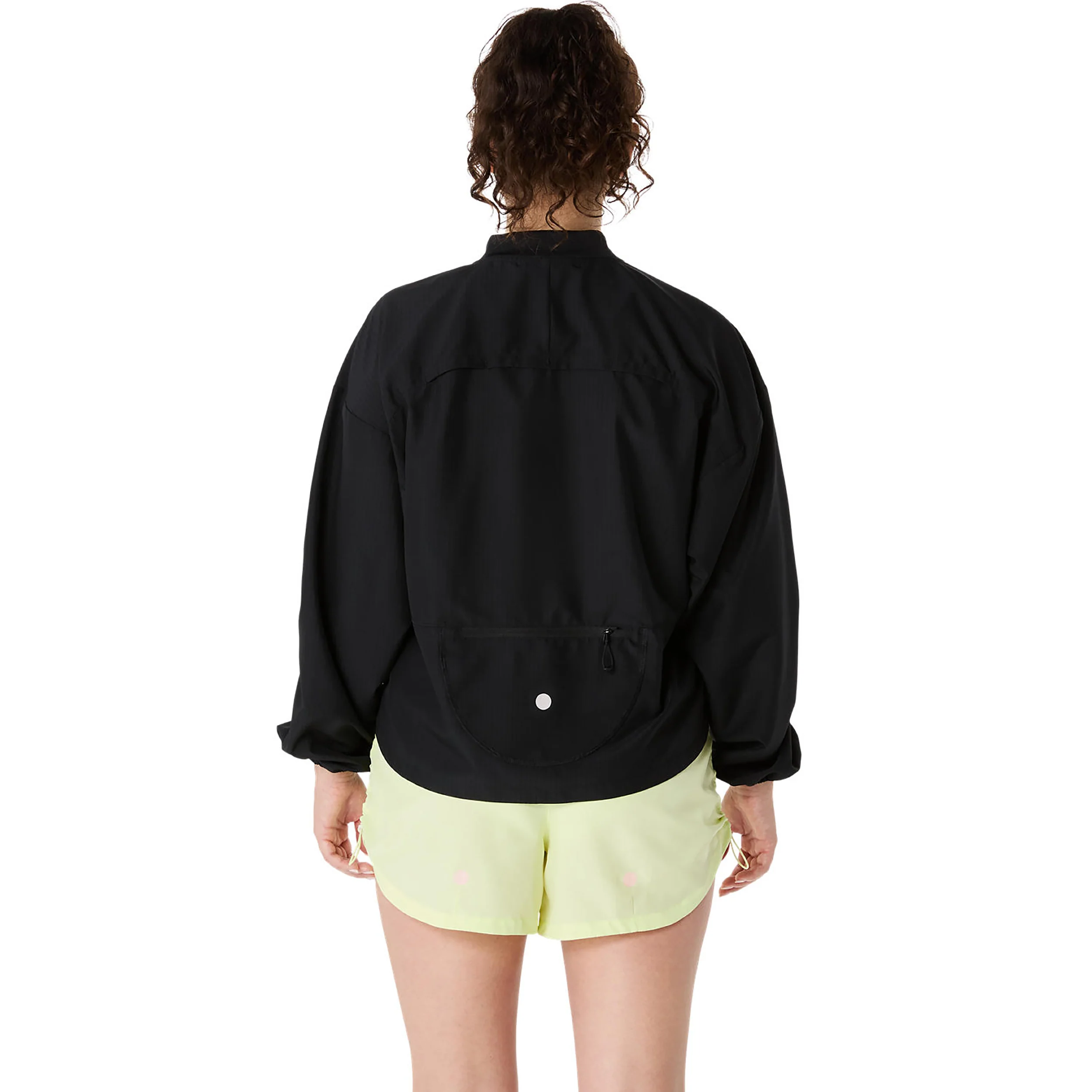 Nagino Run Adjustable Laufjacke Damen-schwarz - Image 7